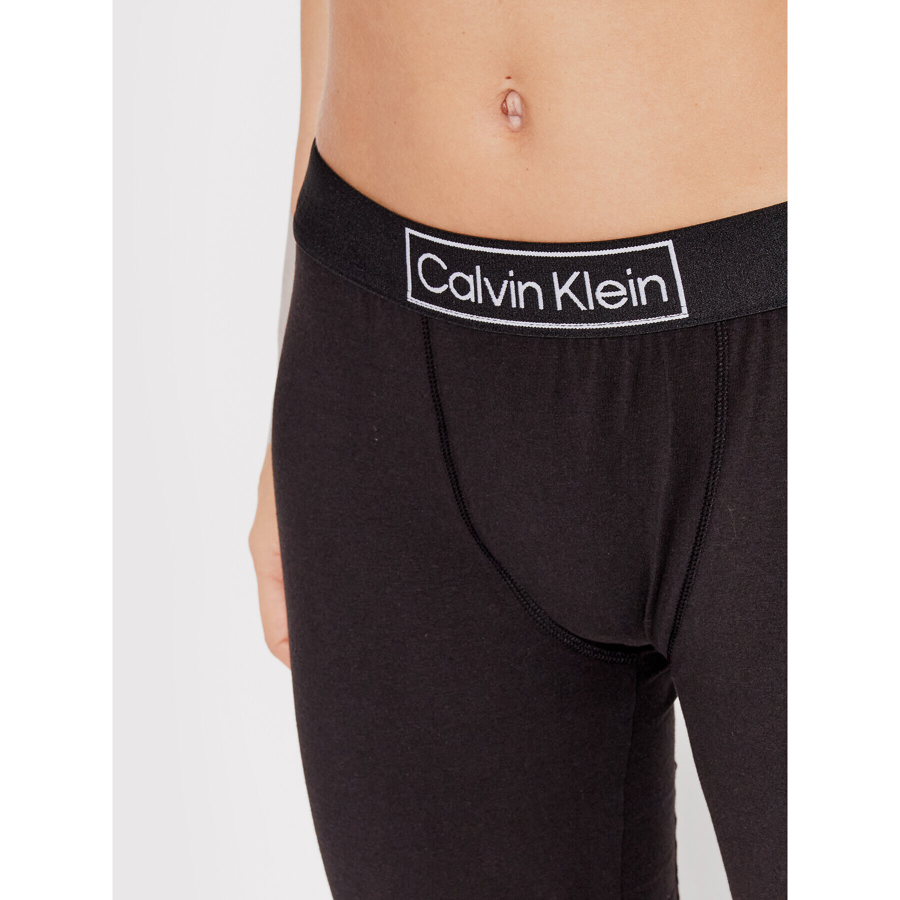 Calvin Klein Underwear Pantaloni scurți pijama 000QS6781E Negru Slim Fit - Pled.ro