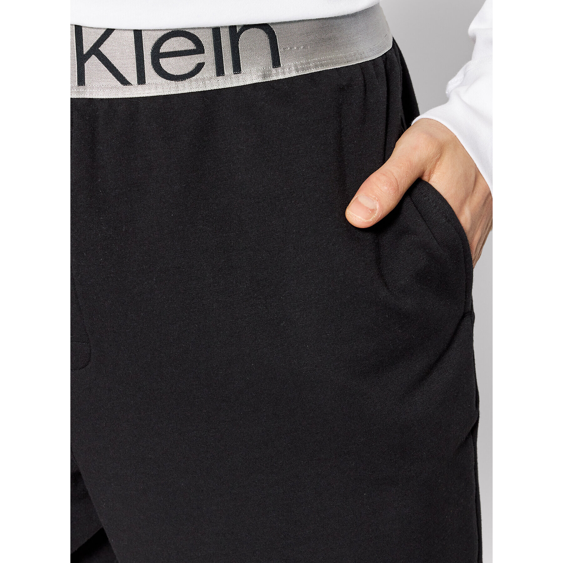 Calvin Klein Underwear Pantaloni trening 000NM2266E Negru Regular Fit - Pled.ro