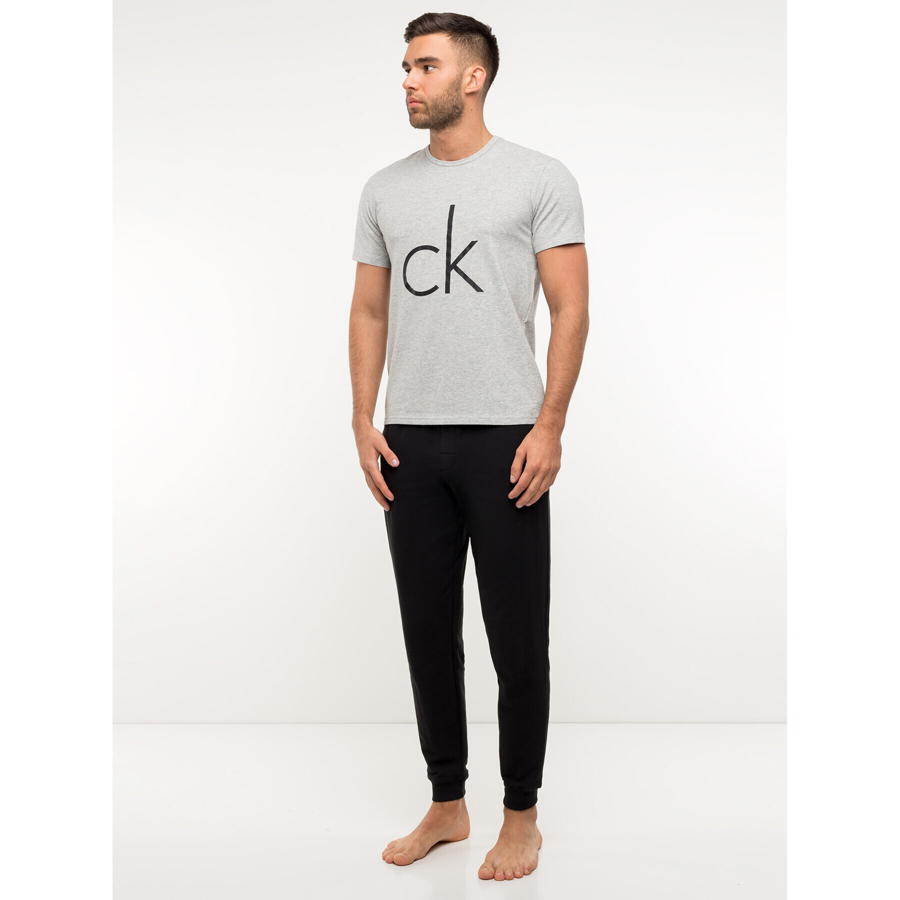 Calvin Klein Underwear Pantaloni trening 000QS6342E Negru Regular Fit - Pled.ro