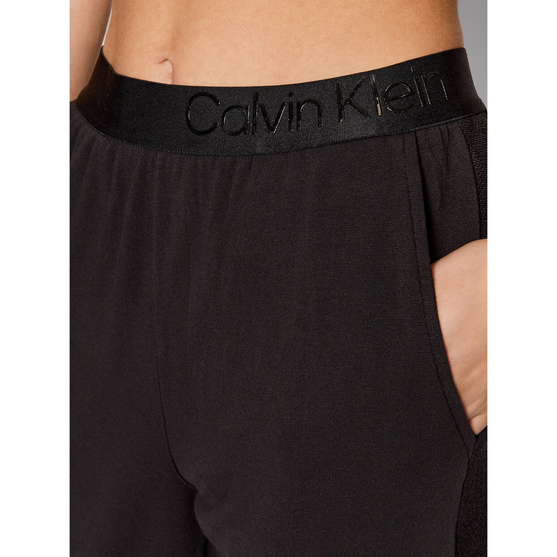 Calvin Klein Underwear Pantaloni trening 000QS6745E Negru Regular Fit - Pled.ro