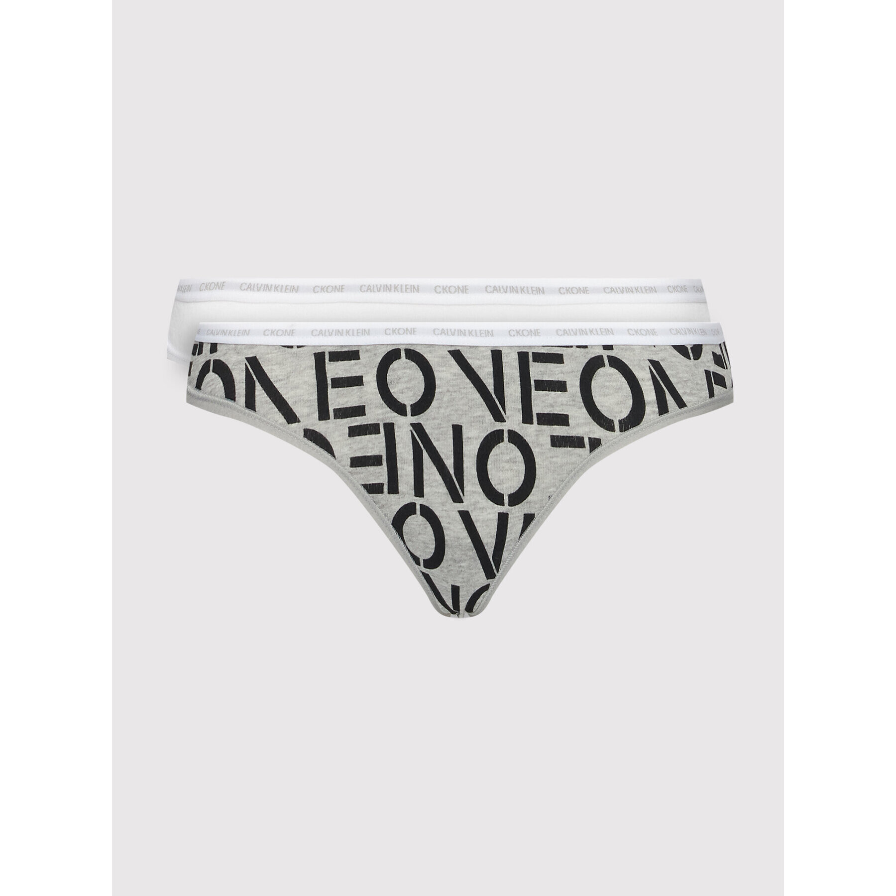 Calvin Klein Underwear Set 2 perechi de chiloți tanga 000QD3788E Colorat - Pled.ro