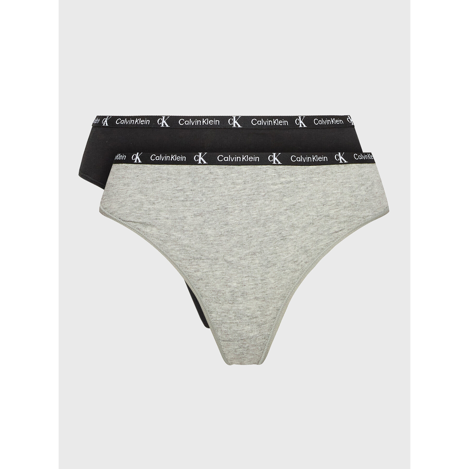 Calvin Klein Underwear Set 2 perechi de chiloți de damă clasici 000QD3991E Colorat - Pled.ro