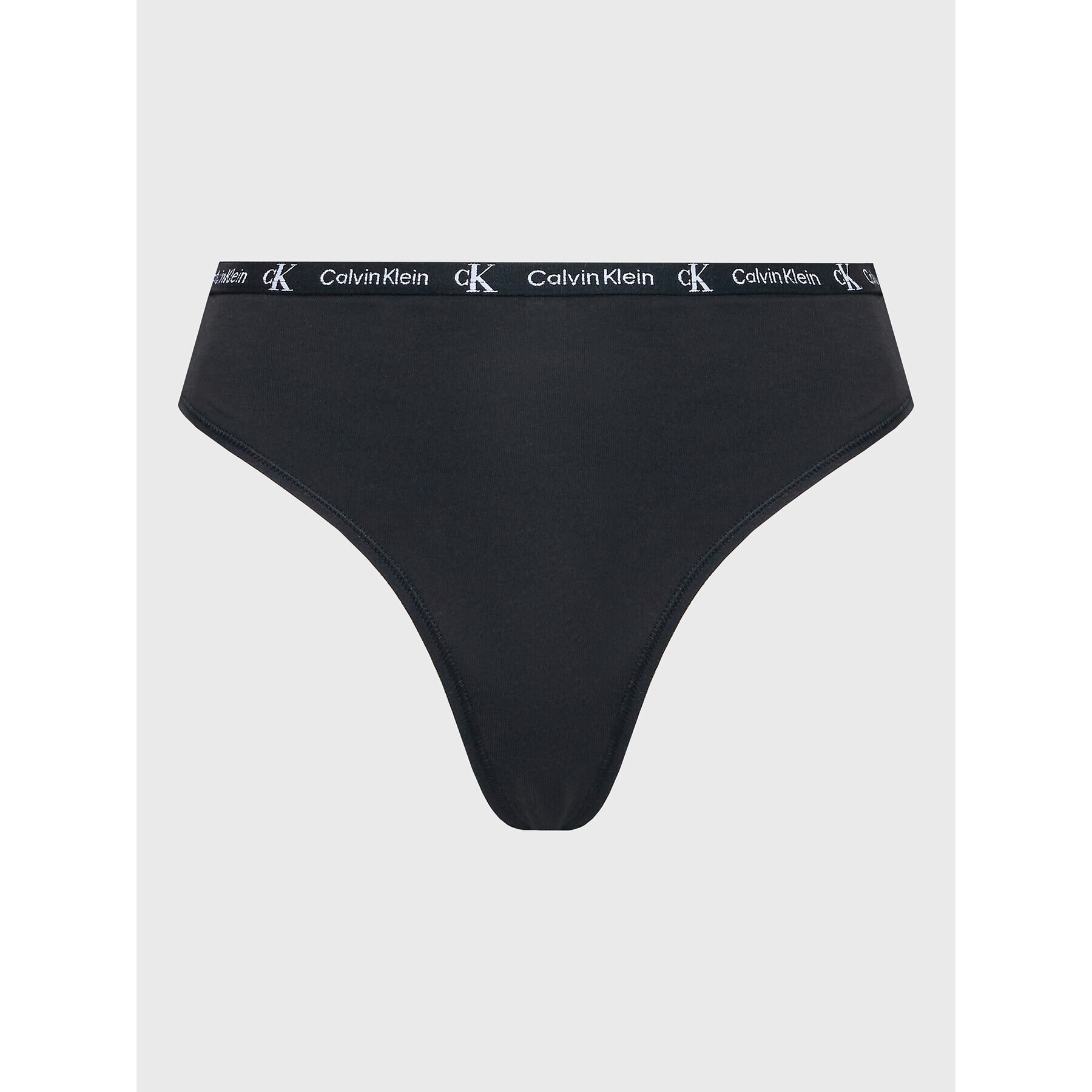 Calvin Klein Underwear Set 2 perechi de chiloți tanga 000QD3990E Negru - Pled.ro