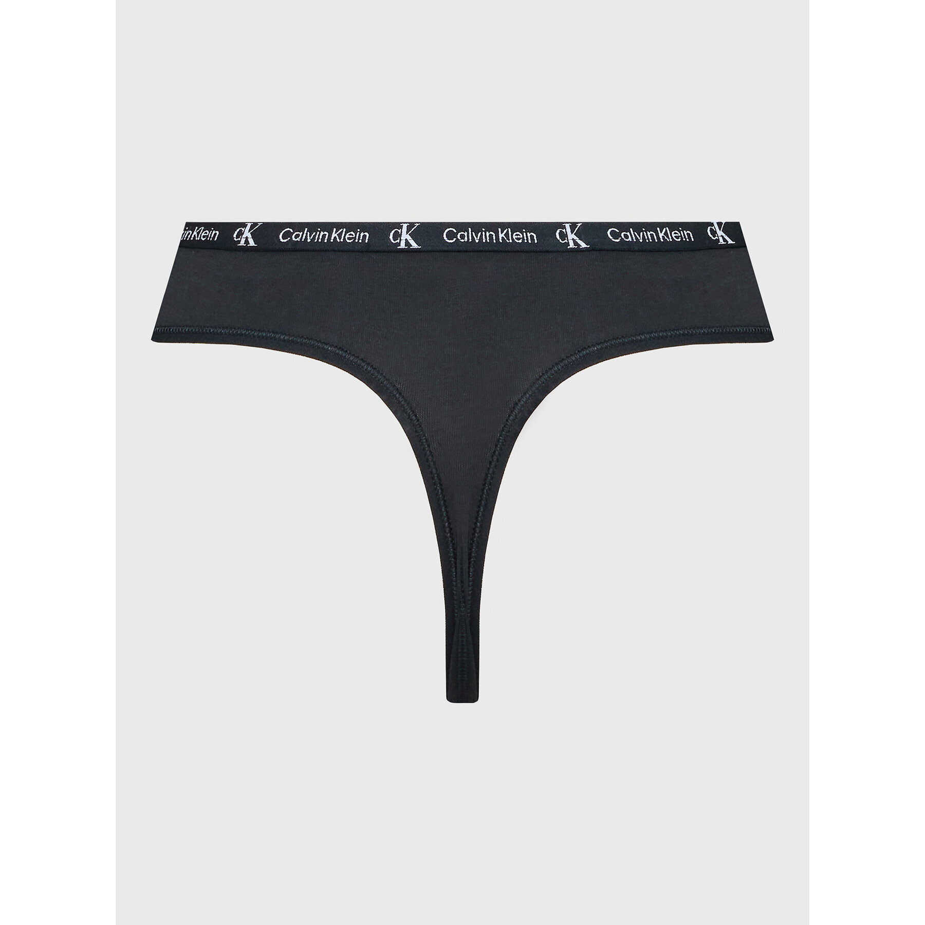 Calvin Klein Underwear Set 2 perechi de chiloți tanga 000QD3990E Negru - Pled.ro