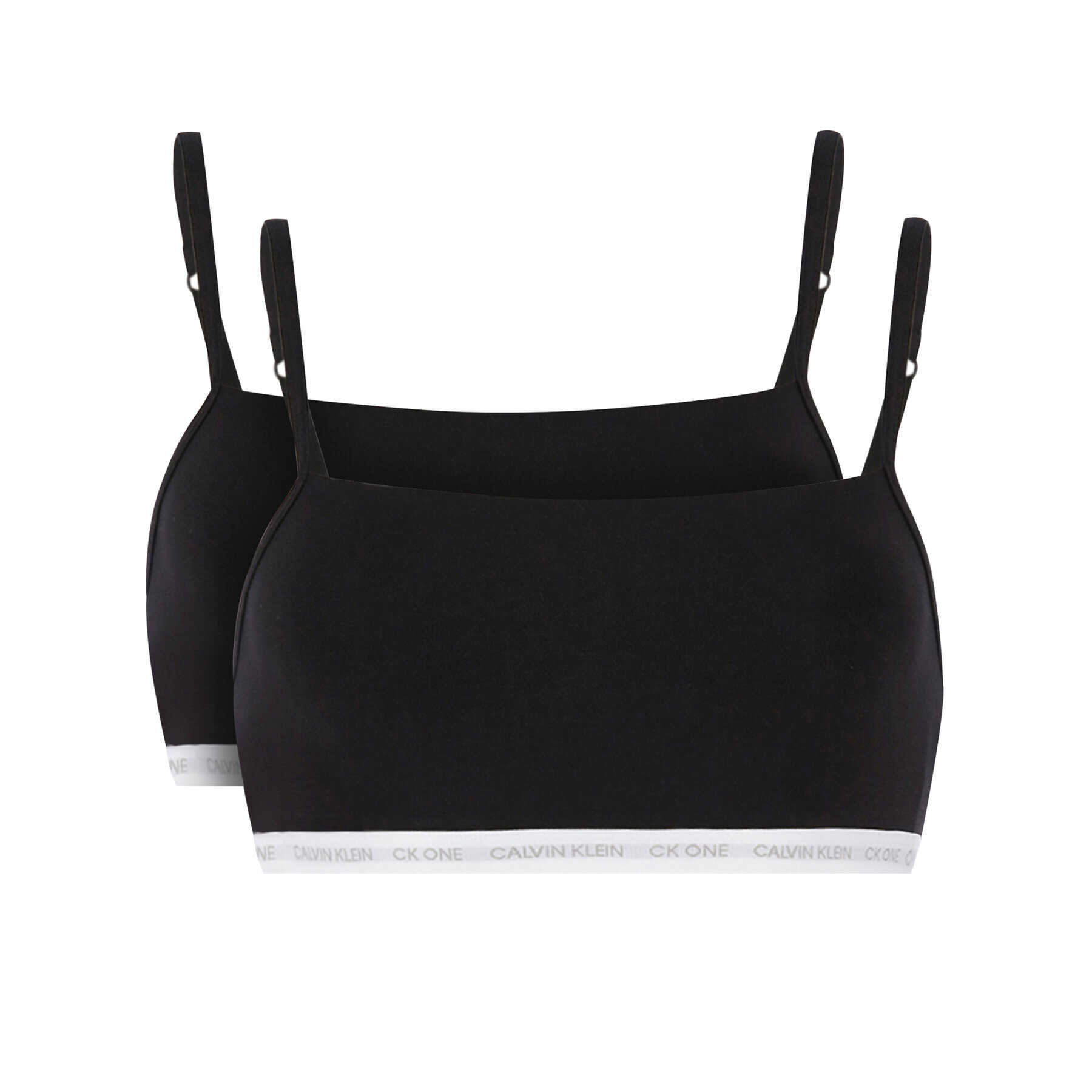 Calvin Klein Underwear Set 2 topuri sutien 000QF6040E Negru - Pled.ro