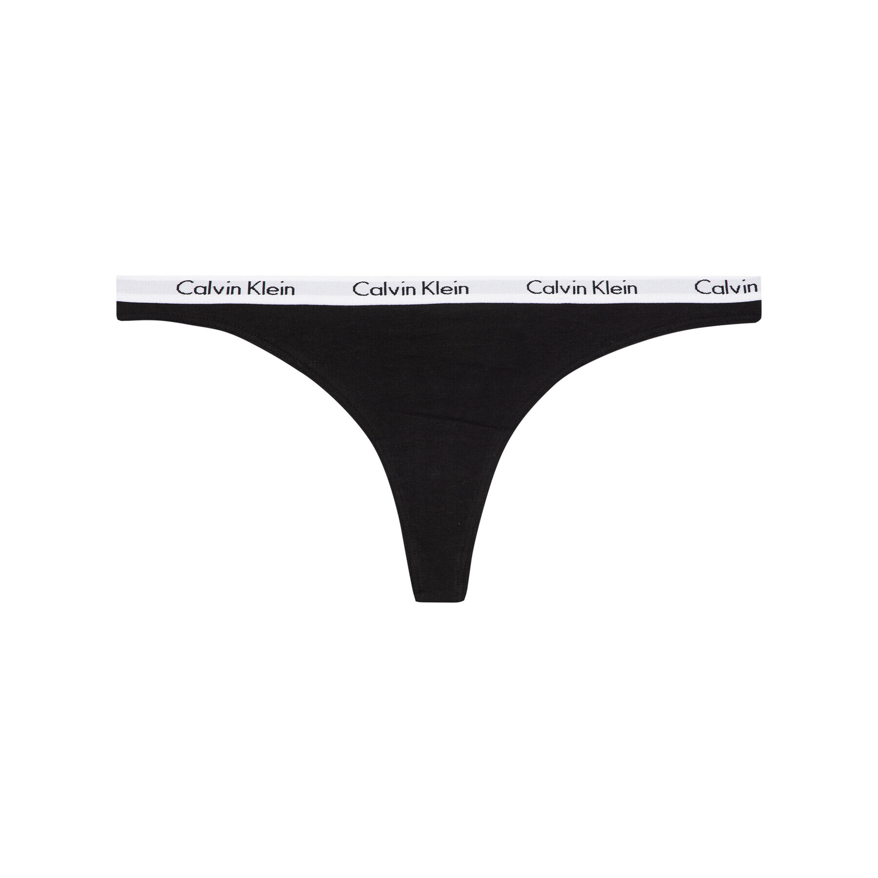 Calvin Klein Underwear Set 3 perechi de chiloți tanga 000QD3587E Negru - Pled.ro