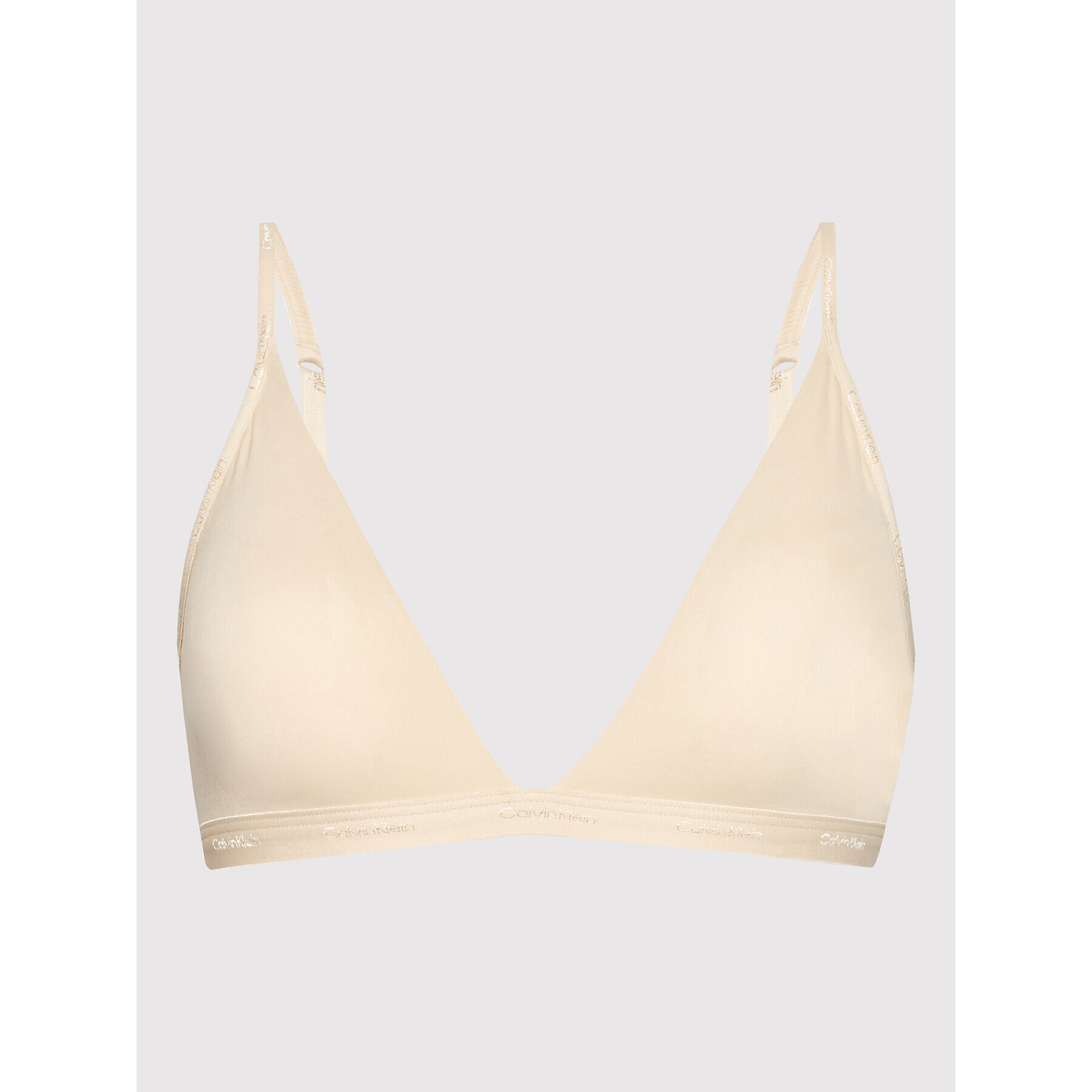 Calvin Klein Underwear Sutien Bralette 000QF6758E Bej - Pled.ro