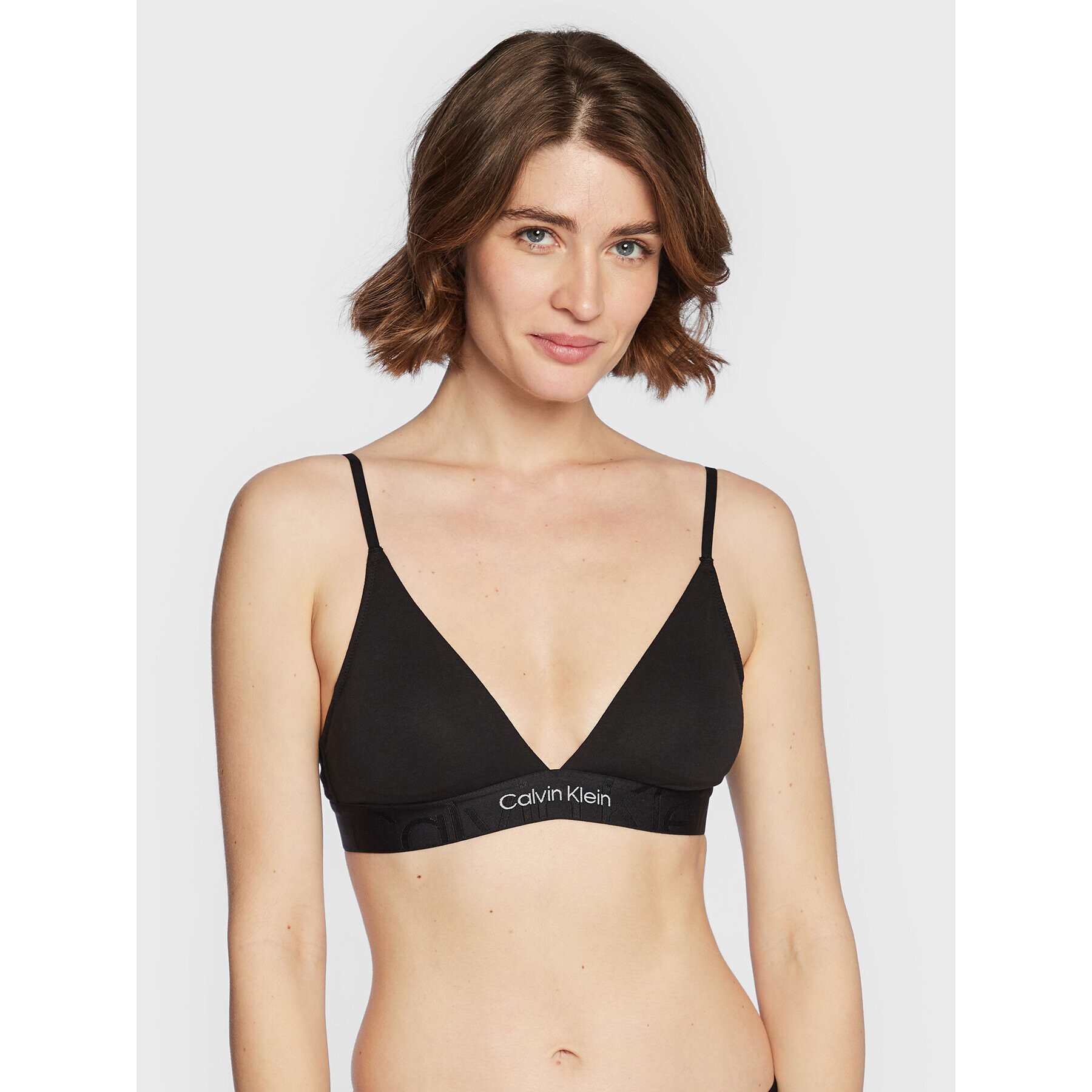 Calvin Klein Underwear Sutien Bralette 000QF6990E Negru - Pled.ro