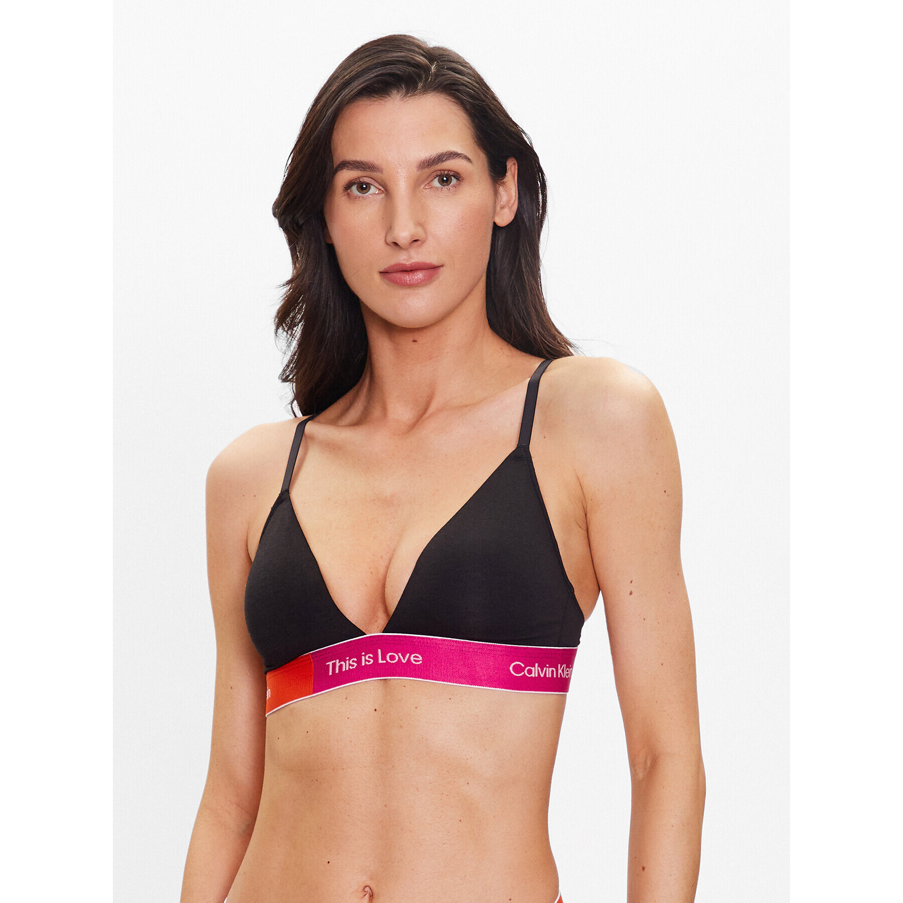 Calvin Klein Underwear Sutien Bralette 000QF7254E Negru - Pled.ro