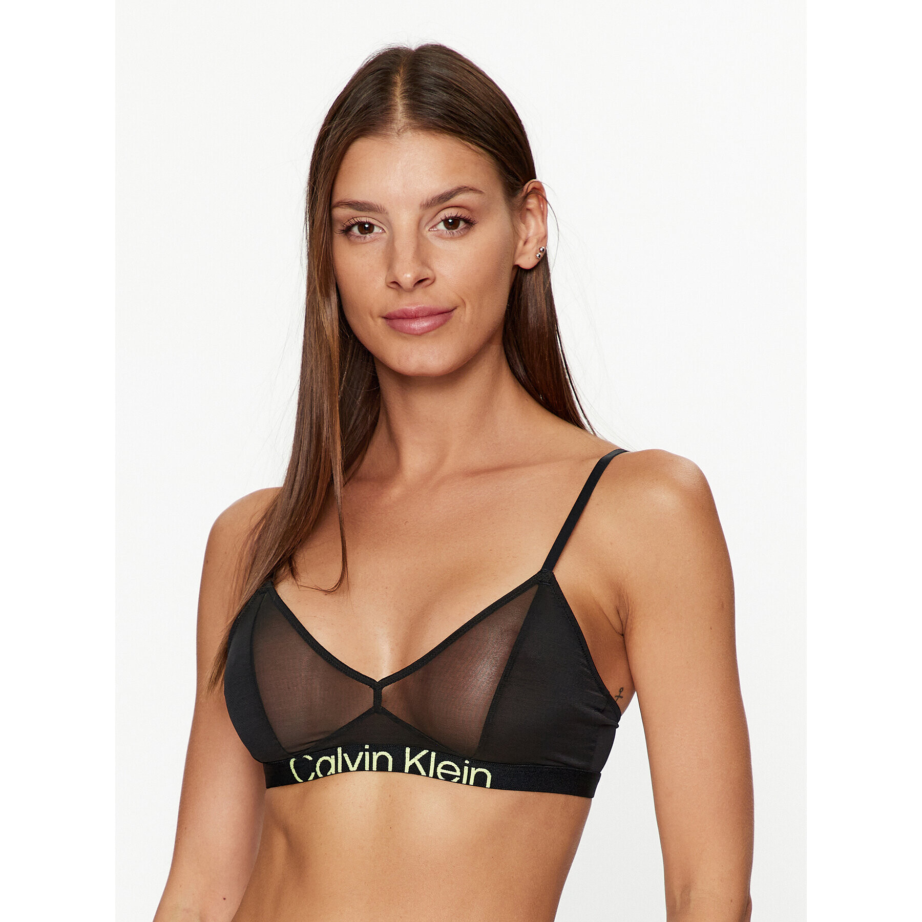 Calvin Klein Underwear Sutien Bralette 000QF7390E Negru - Pled.ro