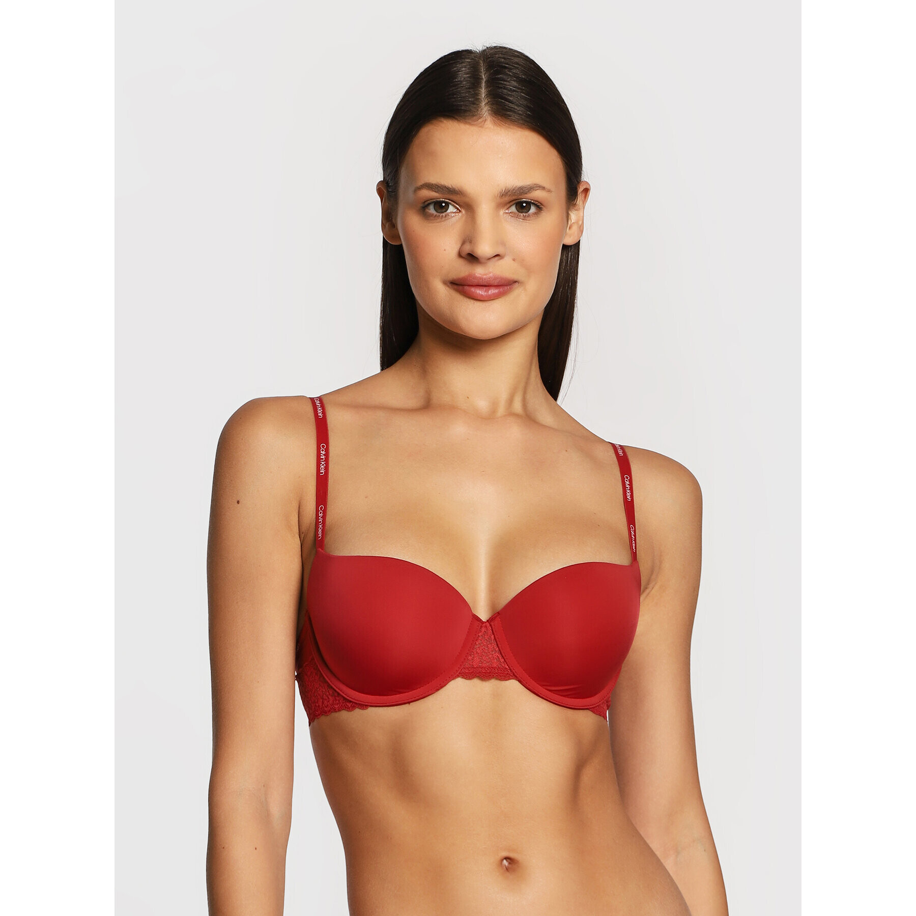 Calvin Klein Underwear Sutien cu armătură 000QF5146E Roșu - Pled.ro