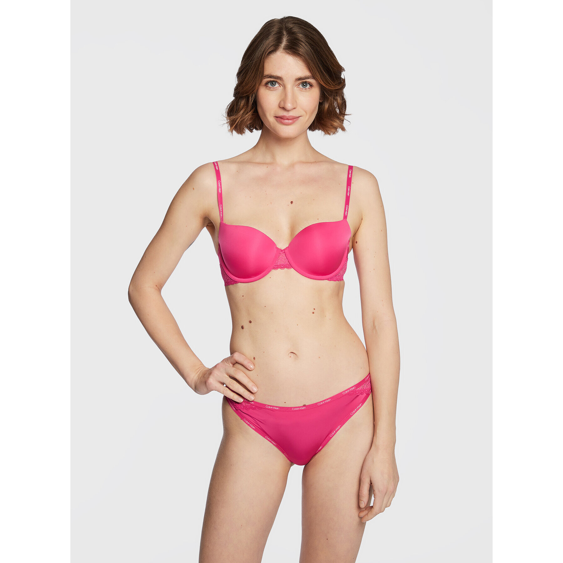 Calvin Klein Underwear Sutien cu armătură 000QF5146E Roz - Pled.ro