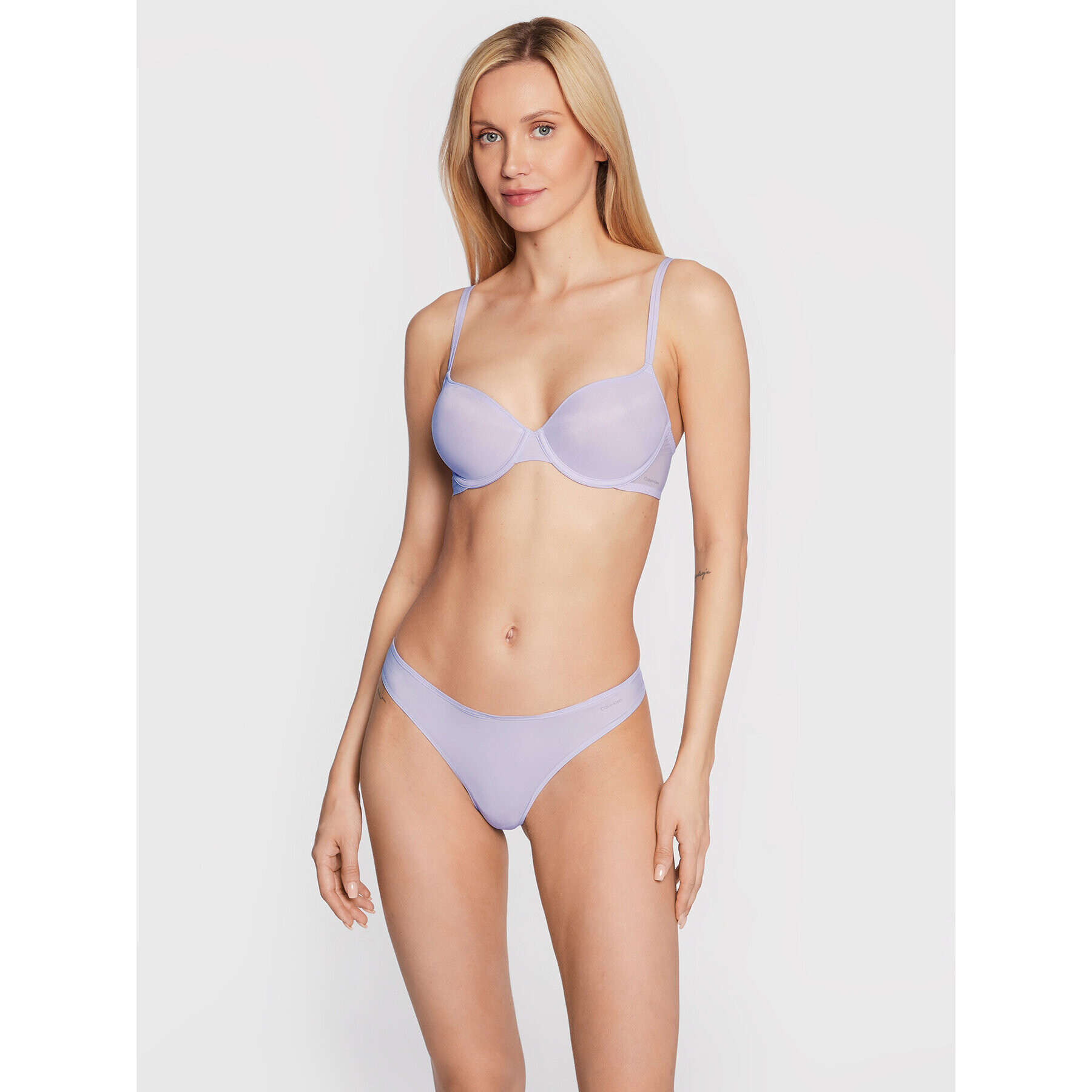 Calvin Klein Underwear Sutien cu armătură 000QF6068E Violet - Pled.ro