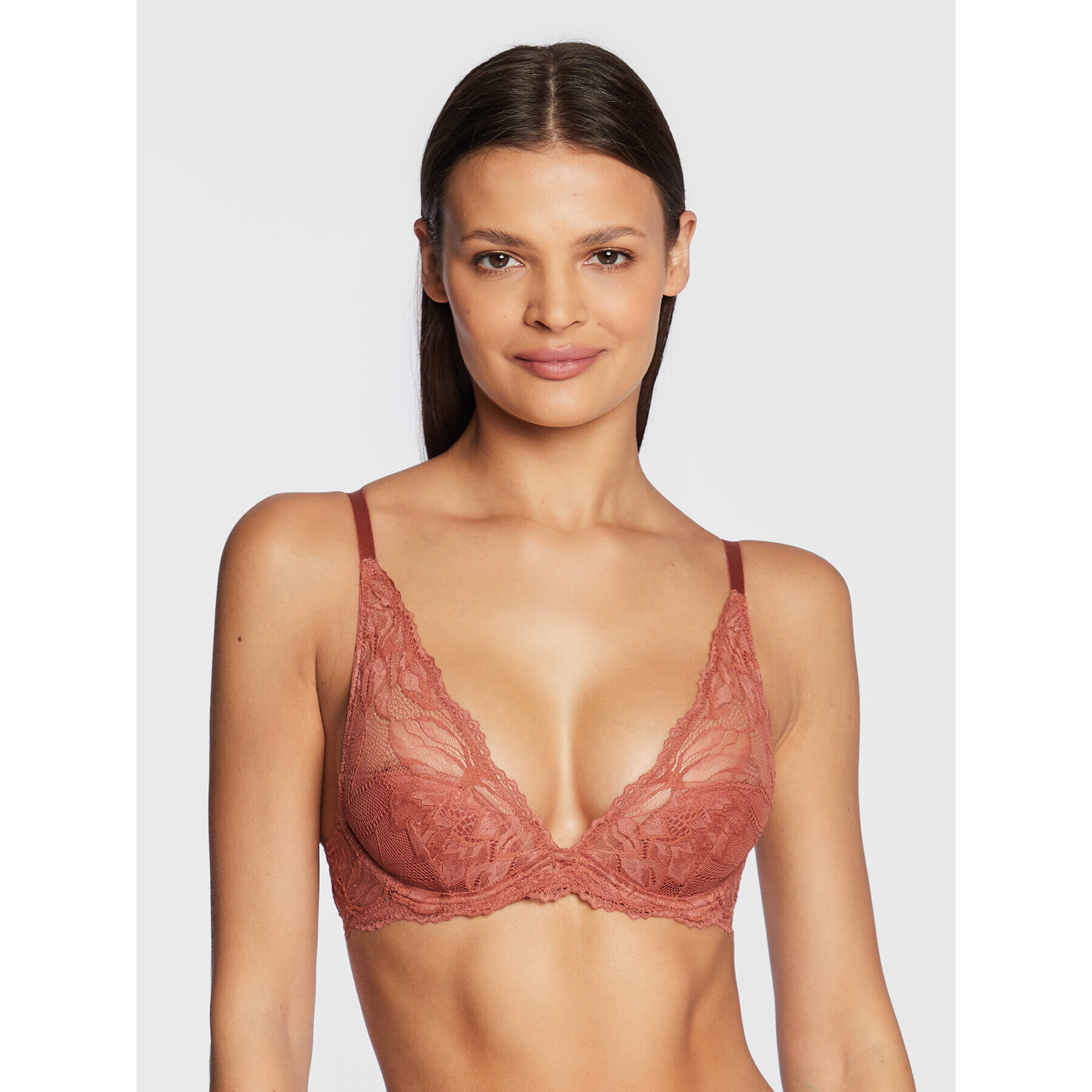 Calvin Klein Underwear Sutien cu armătură 000QF6396E Roz - Pled.ro