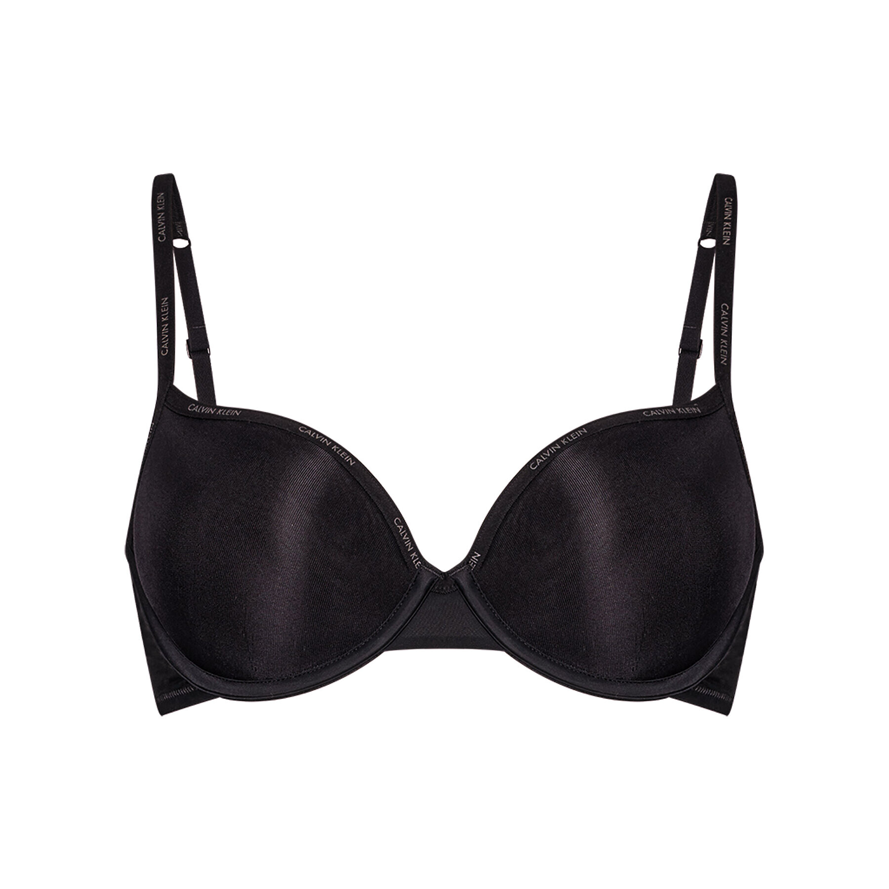 Calvin Klein Underwear Sutien cu armătură Sheer Marquisette 000QF1839E Negru - Pled.ro