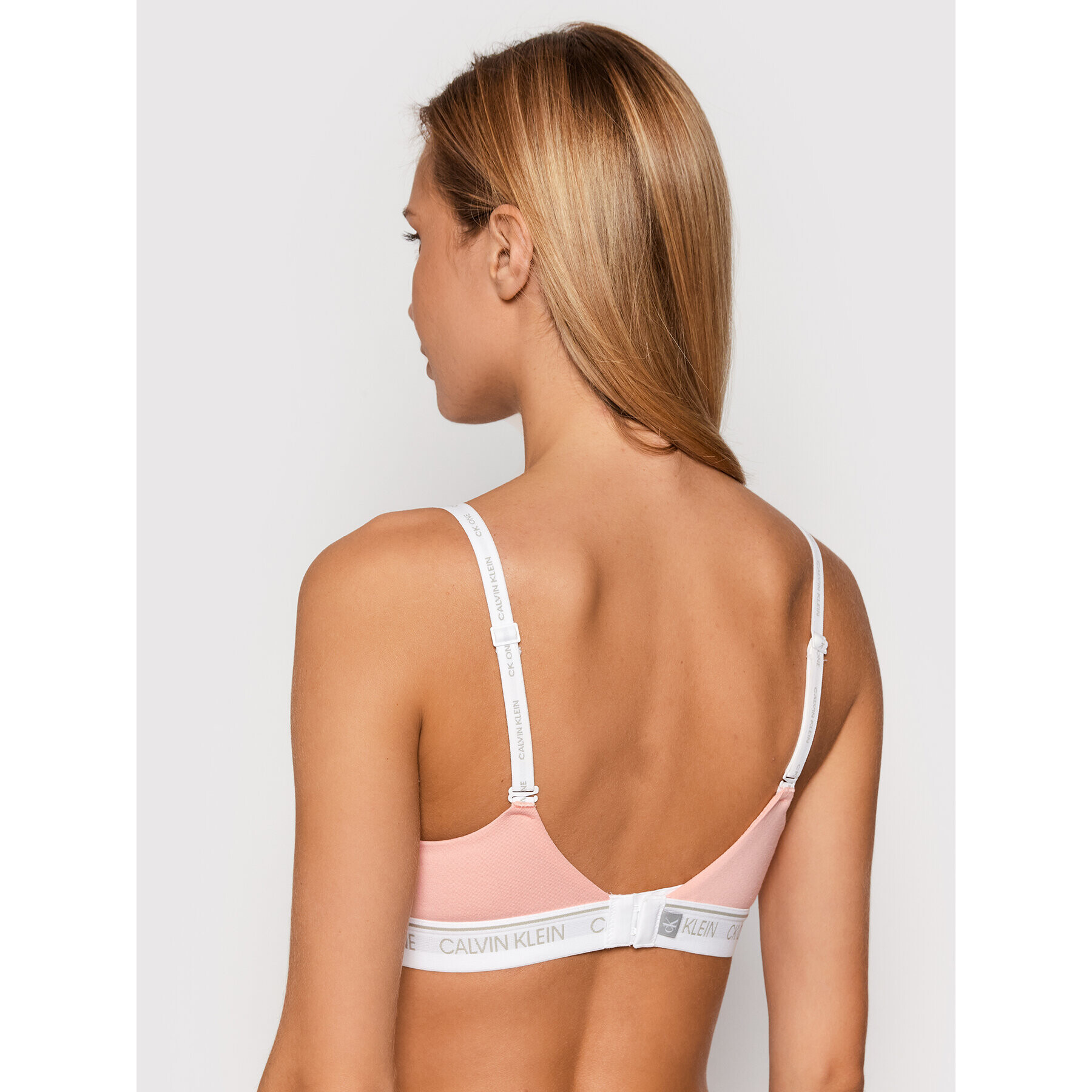 Calvin Klein Underwear Sutien fără armătură 000QF6094E Roz - Pled.ro