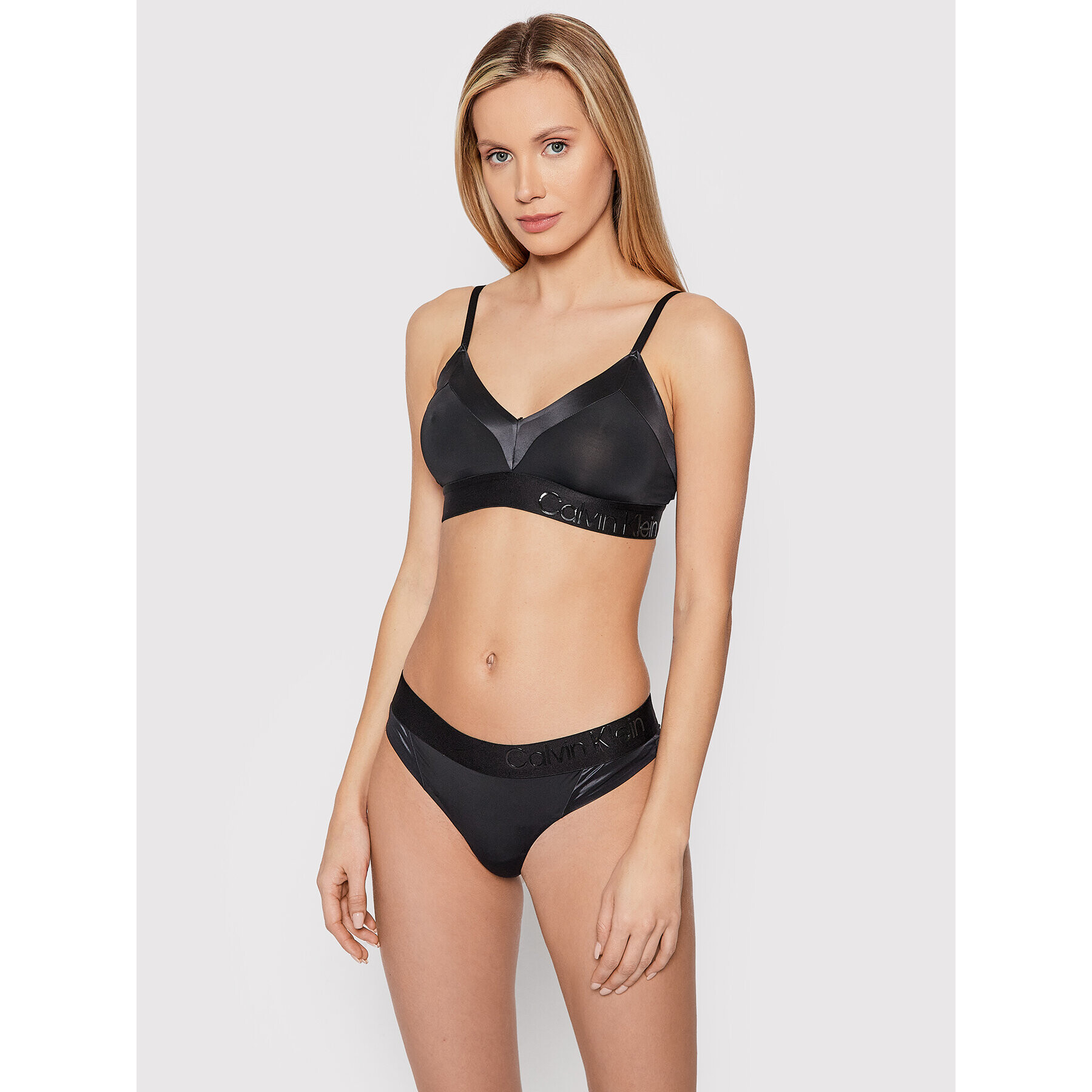 Calvin Klein Underwear Sutien fără armătură 000QF6664E Negru - Pled.ro