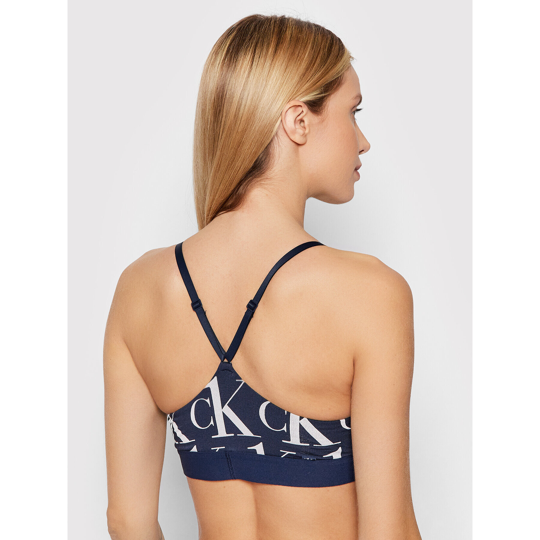 Calvin Klein Underwear Sutien fără armătură 000QF6670E Bleumarin - Pled.ro