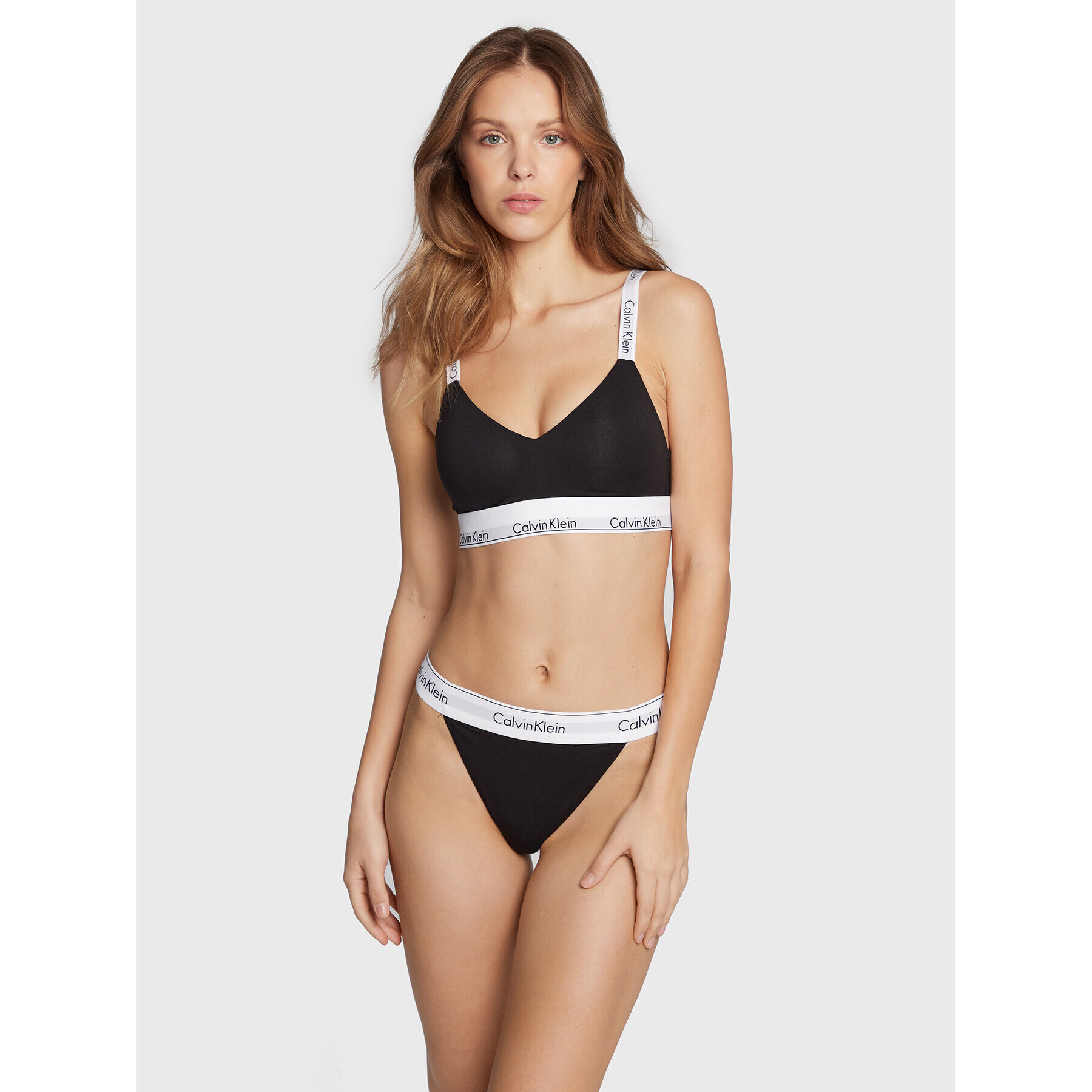 Calvin Klein Underwear Sutien fără armătură 000QF7059E Negru - Pled.ro