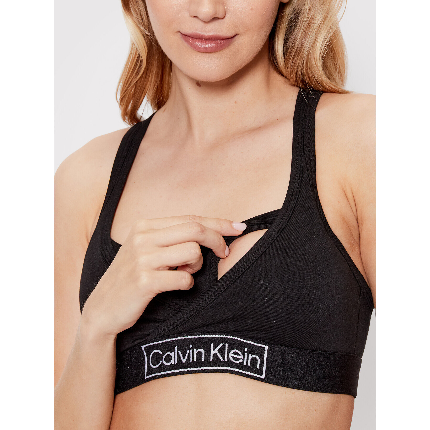 Calvin Klein Underwear Sutien pentru alăptare 000QF6752E Negru - Pled.ro