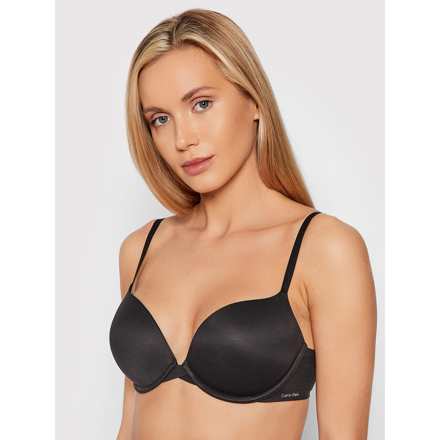 Calvin Klein Underwear Sutien Push-up 000QF1120E Negru - Pled.ro