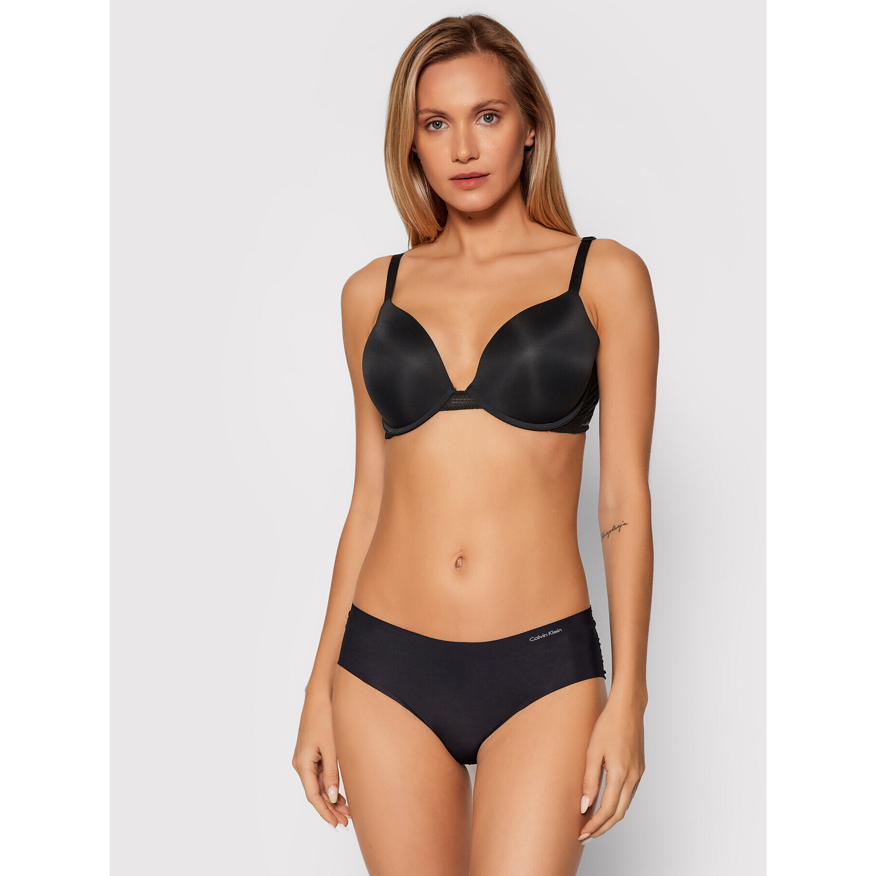 Calvin Klein Underwear Sutien Push-up 000QF5613E Negru - Pled.ro