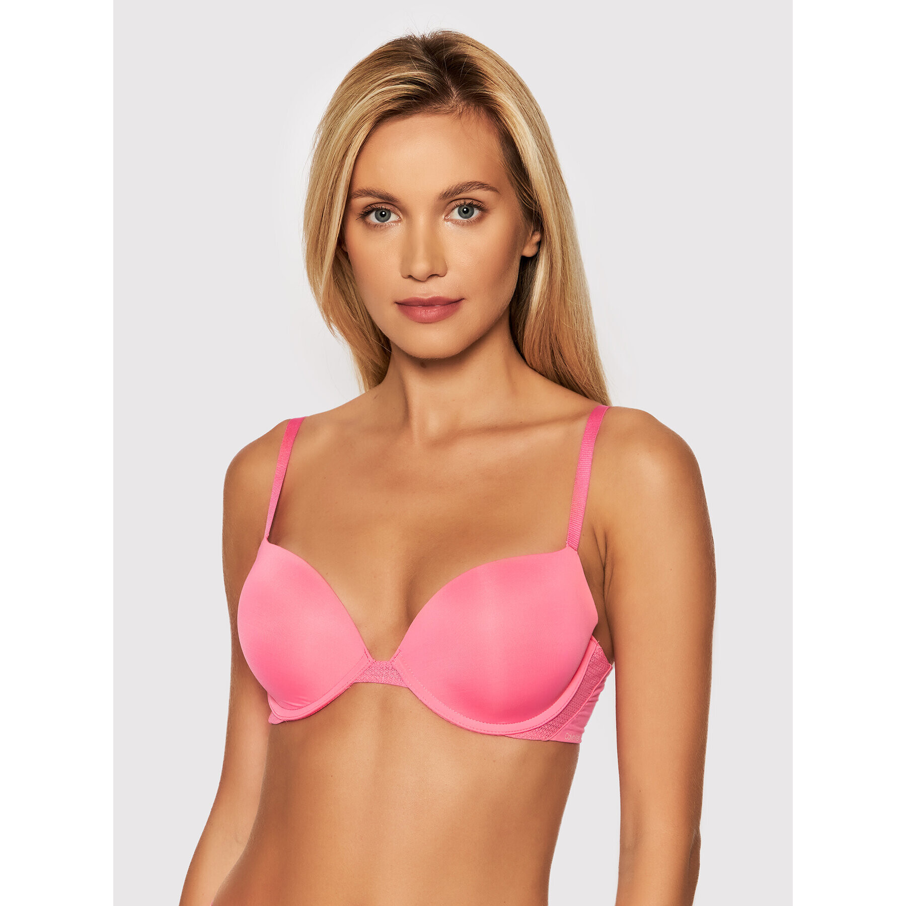 Calvin Klein Underwear Sutien Push-up 000QF5613E Roz - Pled.ro