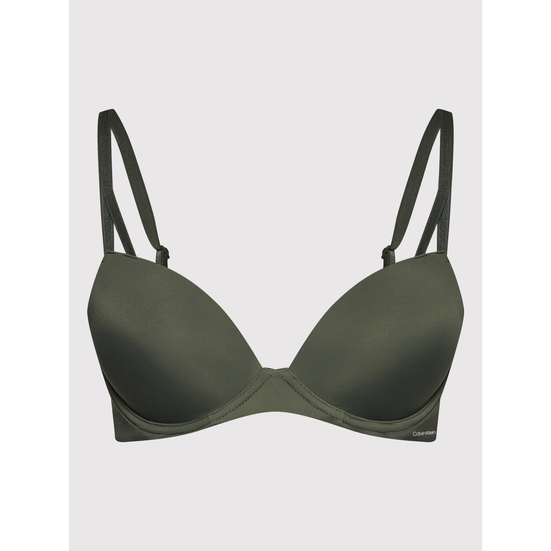 Calvin Klein Underwear Sutien Push-up 000QF6016E Verde - Pled.ro