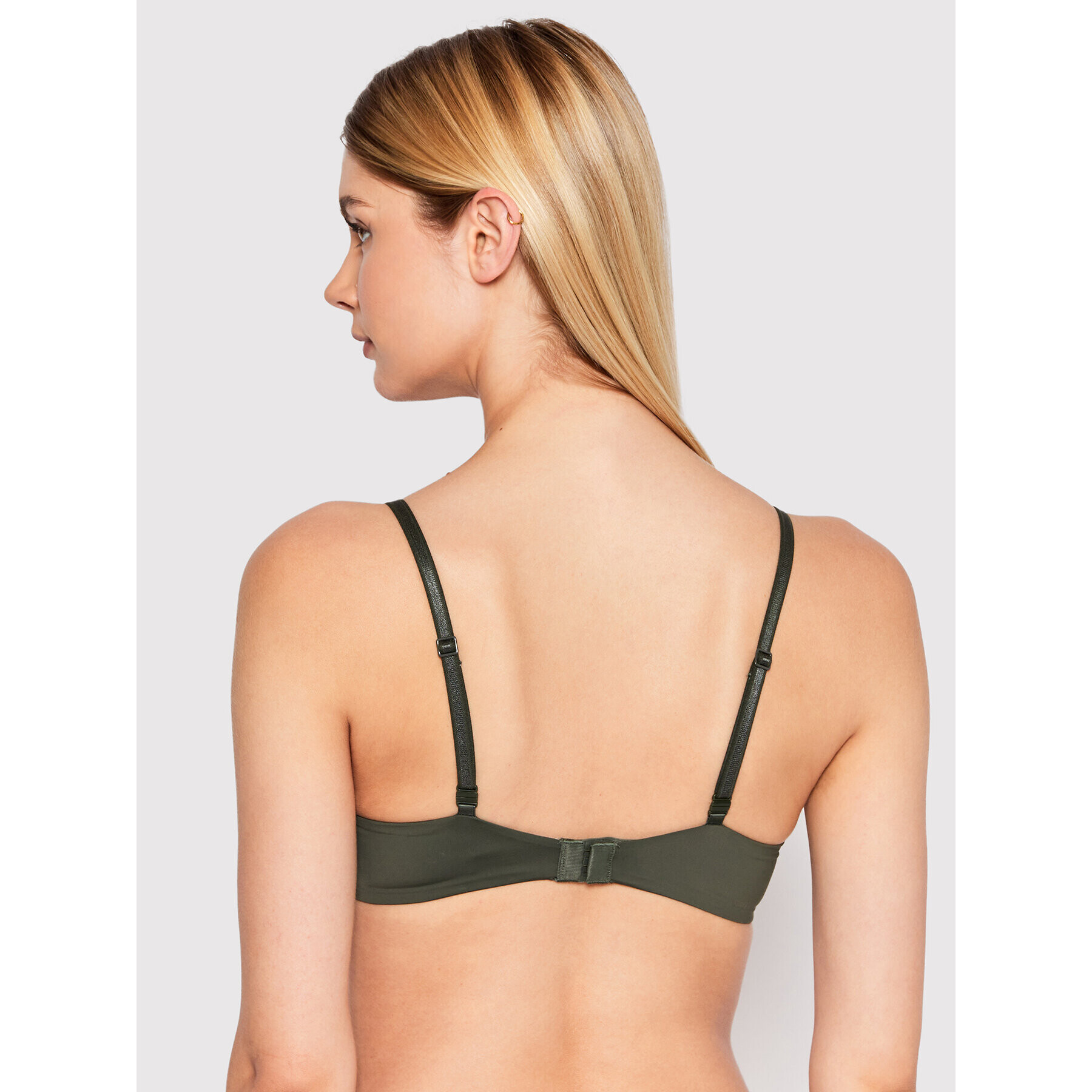 Calvin Klein Underwear Sutien Push-up 000QF6017E Verde - Pled.ro