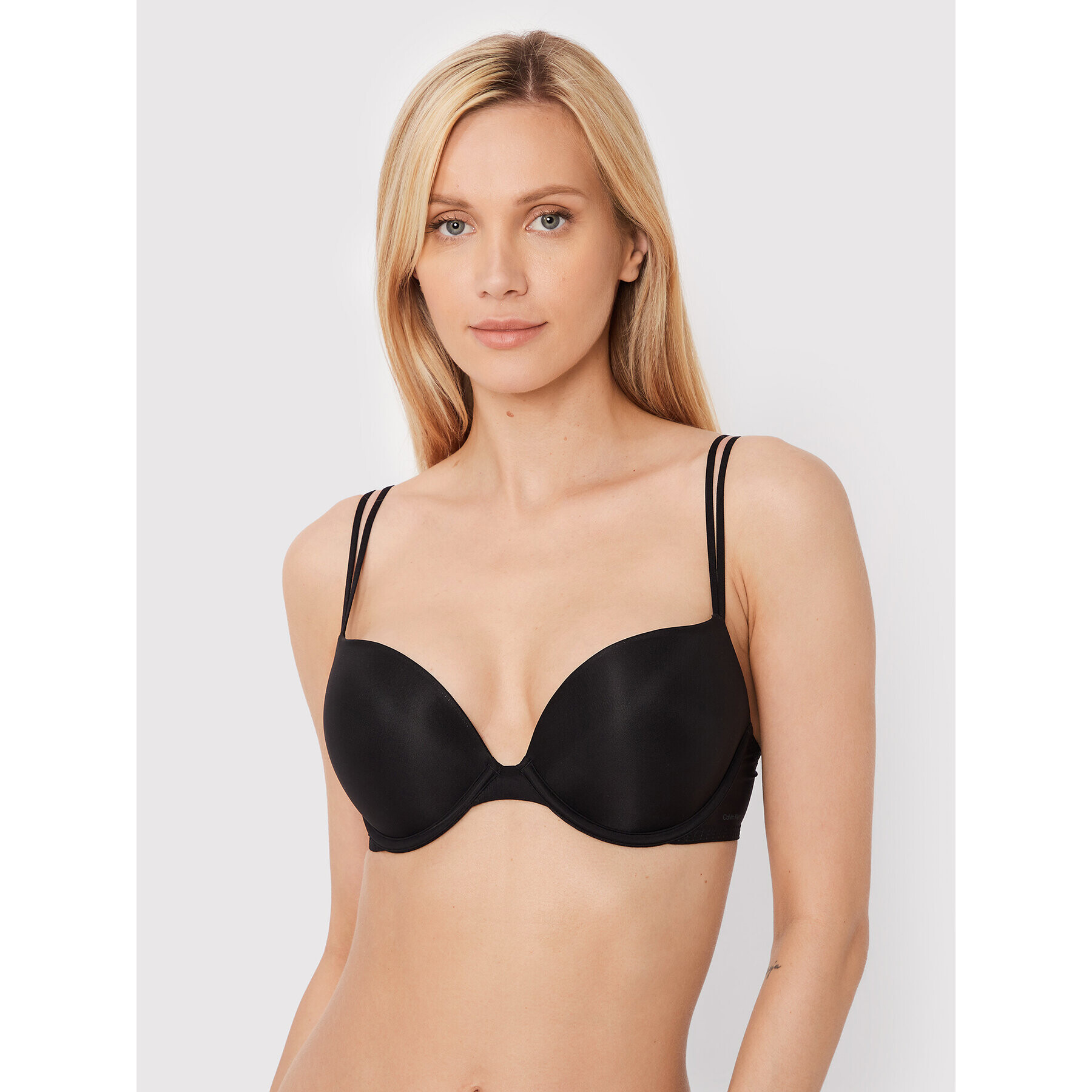 Calvin Klein Underwear Sutien Push-up 000QF6345E Negru - Pled.ro