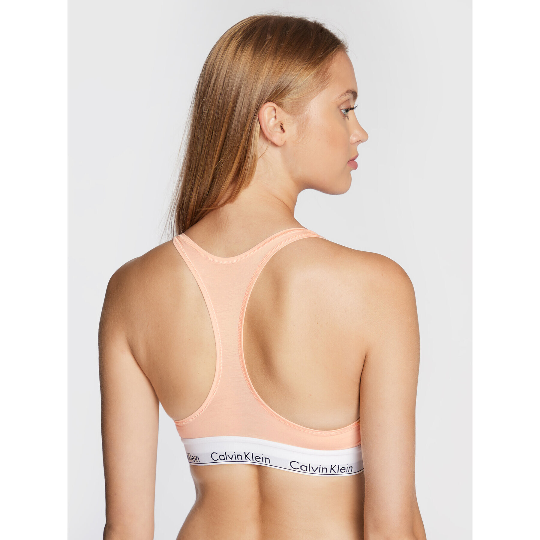 Calvin Klein Underwear Sutien top 0000F3785E Portocaliu - Pled.ro