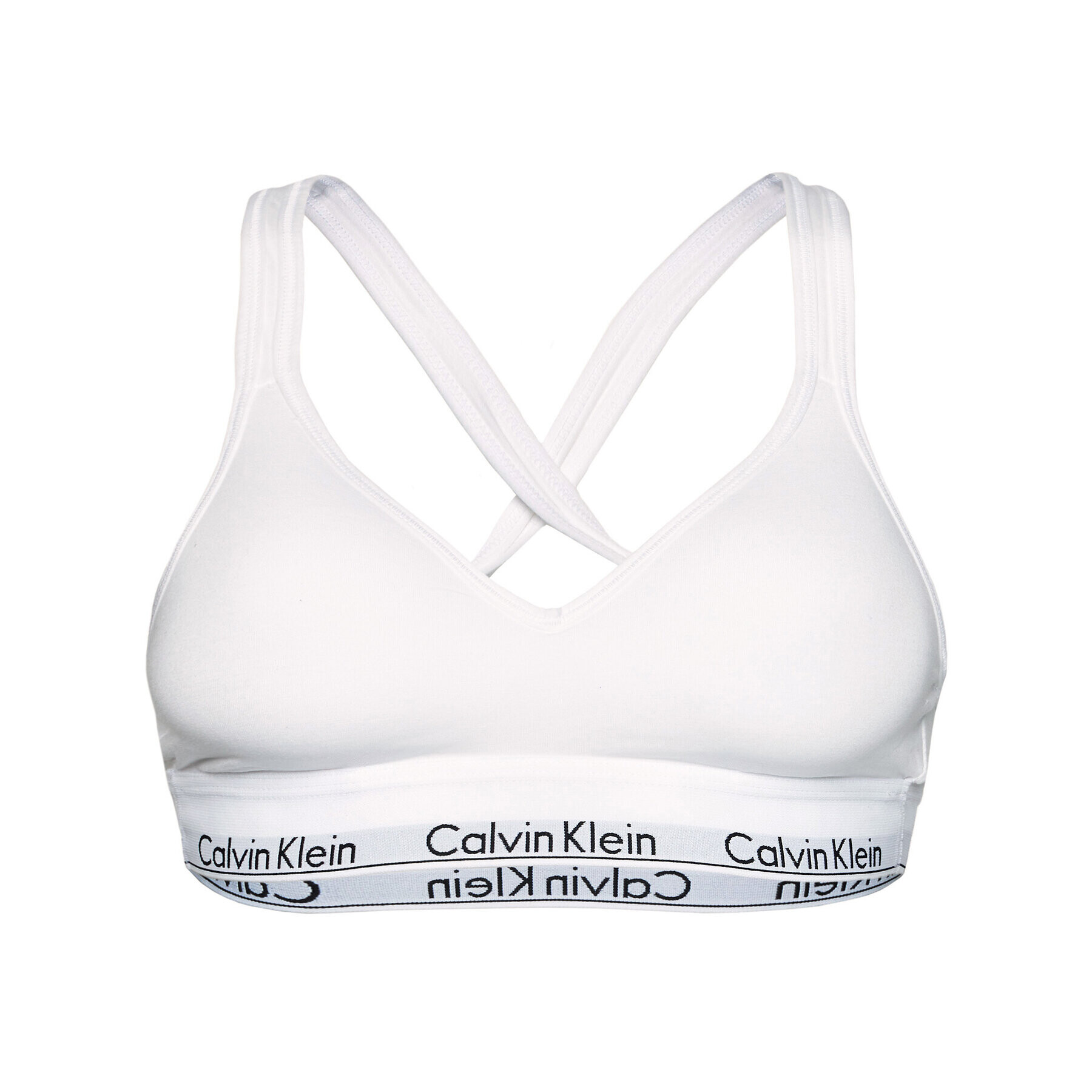 Calvin Klein Underwear Sutien top 000QF1654E Alb - Pled.ro