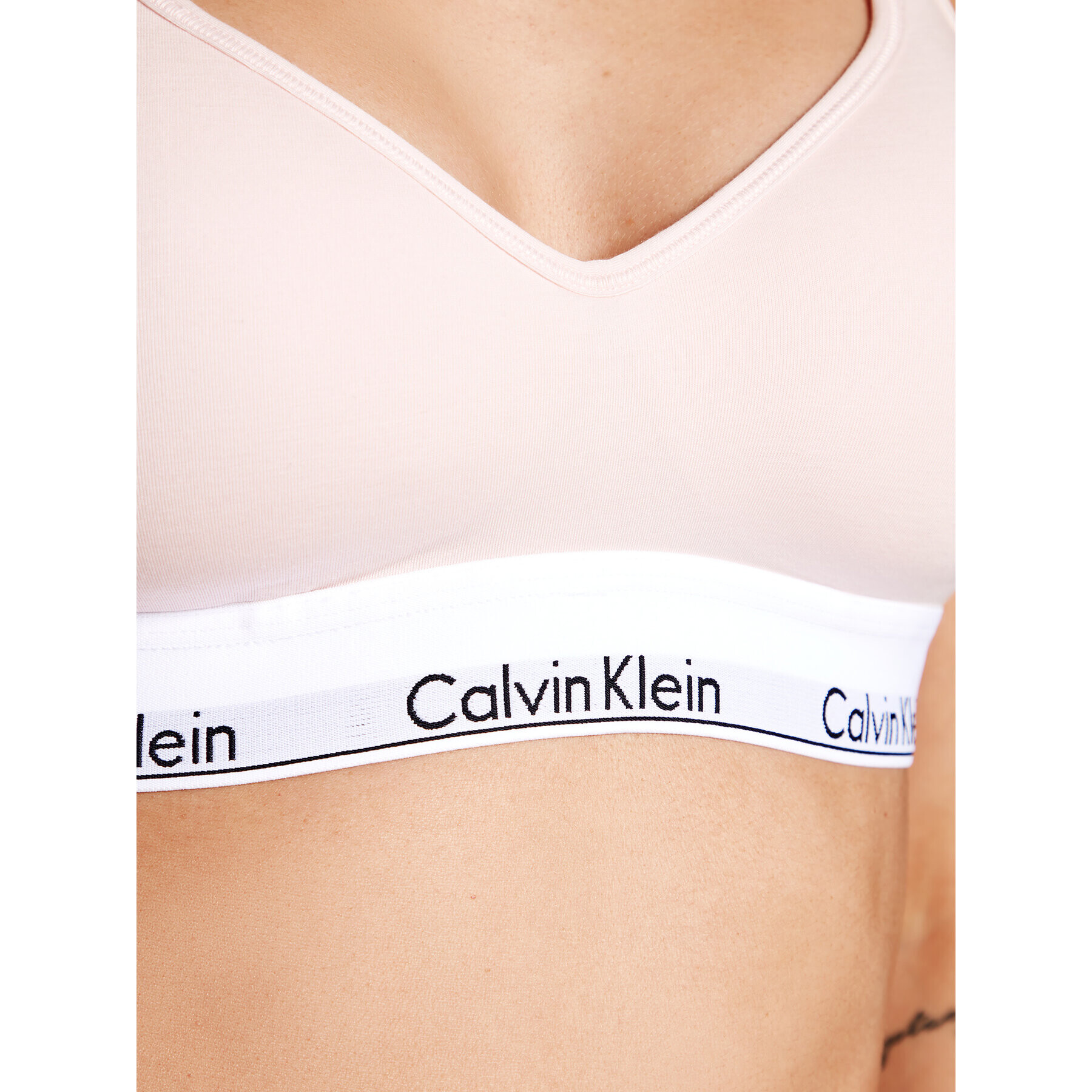 Calvin Klein Underwear Sutien top 000QF1654E Roz - Pled.ro