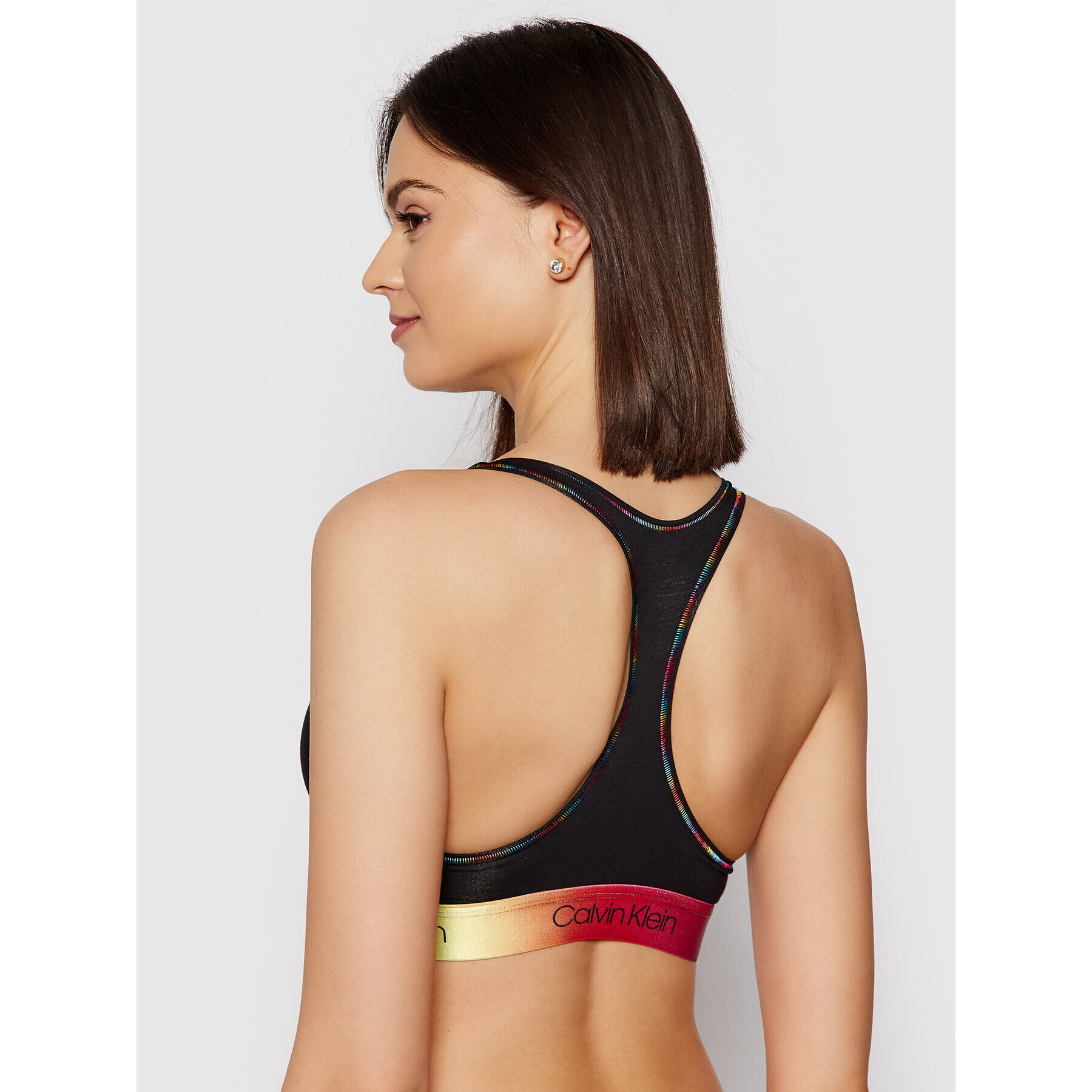 Calvin Klein Underwear Sutien top 000QF6538E Negru - Pled.ro