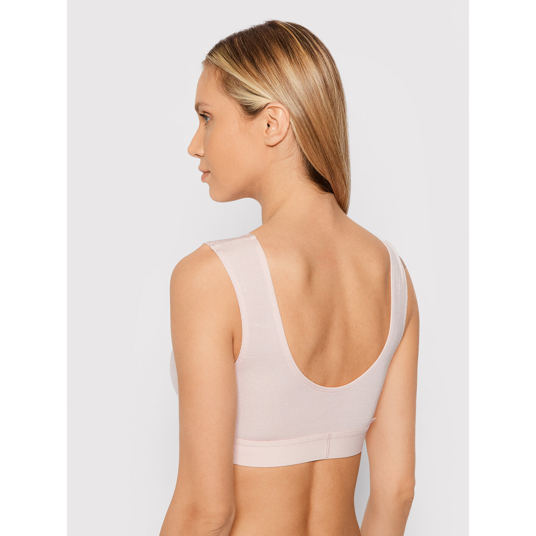 Calvin Klein Underwear Sutien top 000QF6669E Roz - Pled.ro