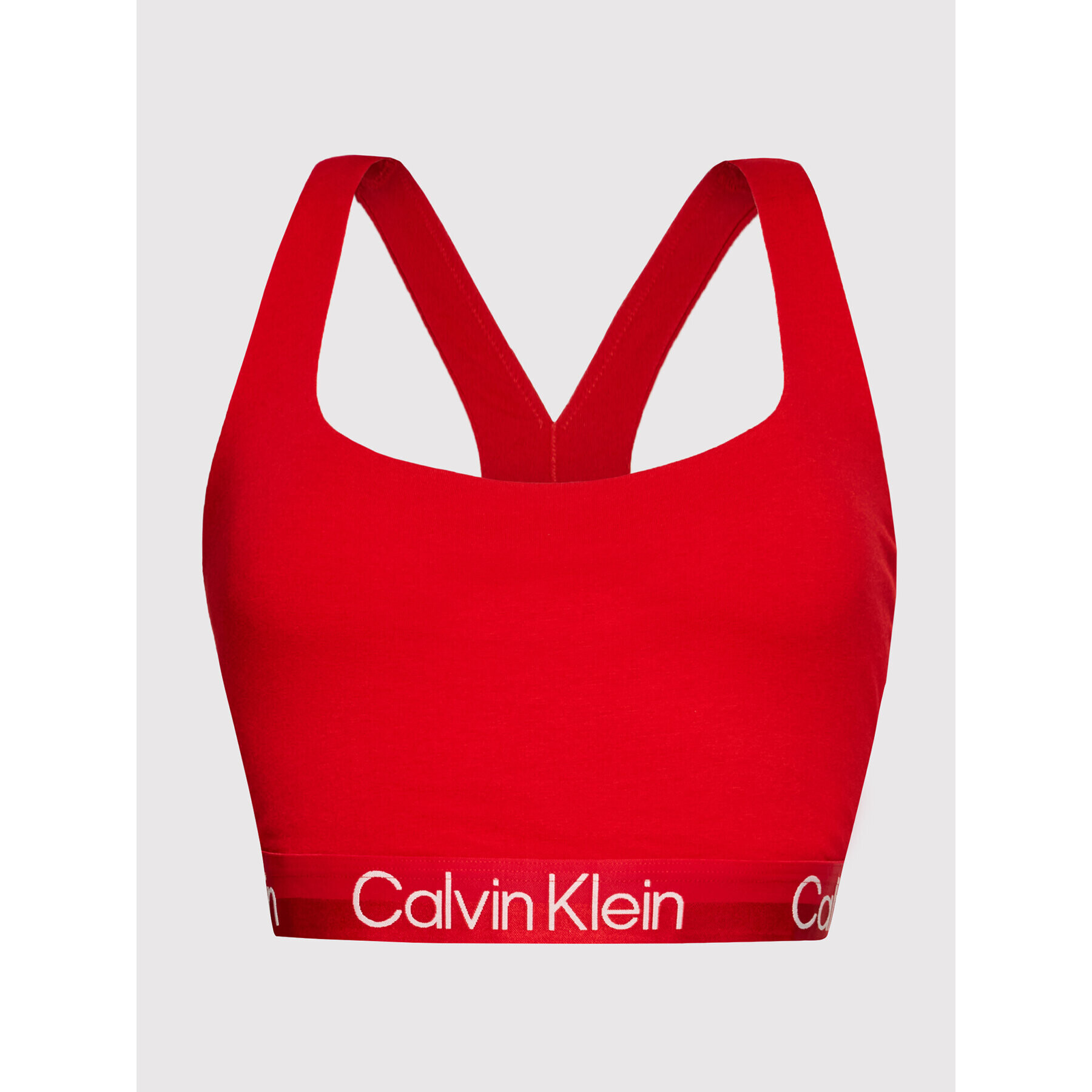 Calvin Klein Underwear Sutien top 000QF6707E Roșu - Pled.ro