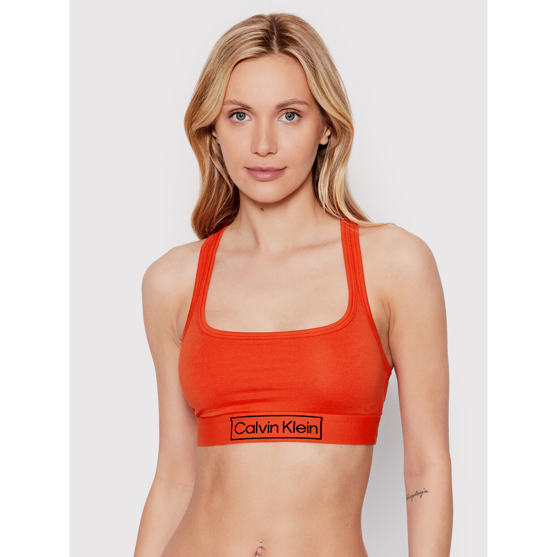 Calvin Klein Underwear Sutien top 000QF6768E Roșu - Pled.ro