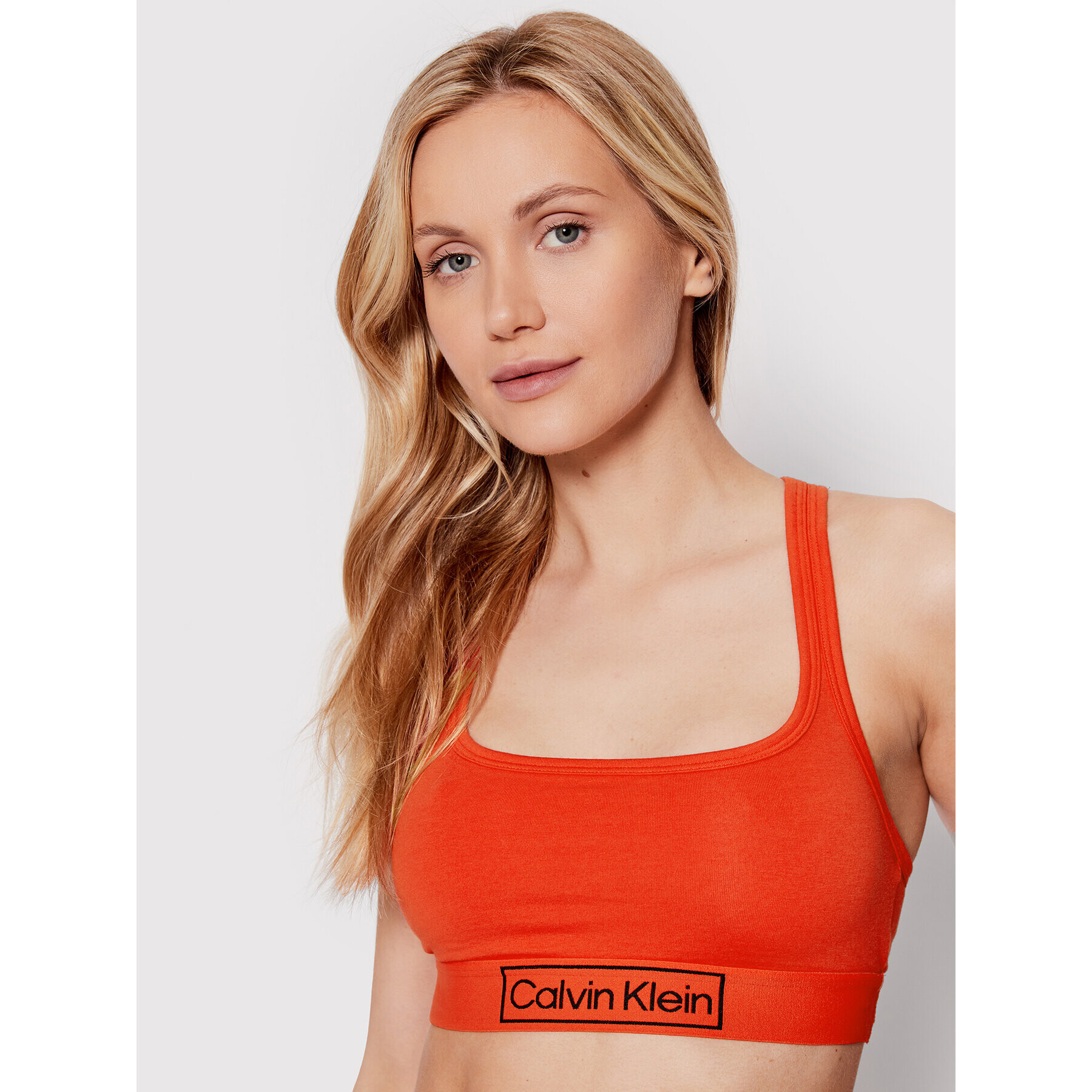 Calvin Klein Underwear Sutien top 000QF6768E Roșu - Pled.ro