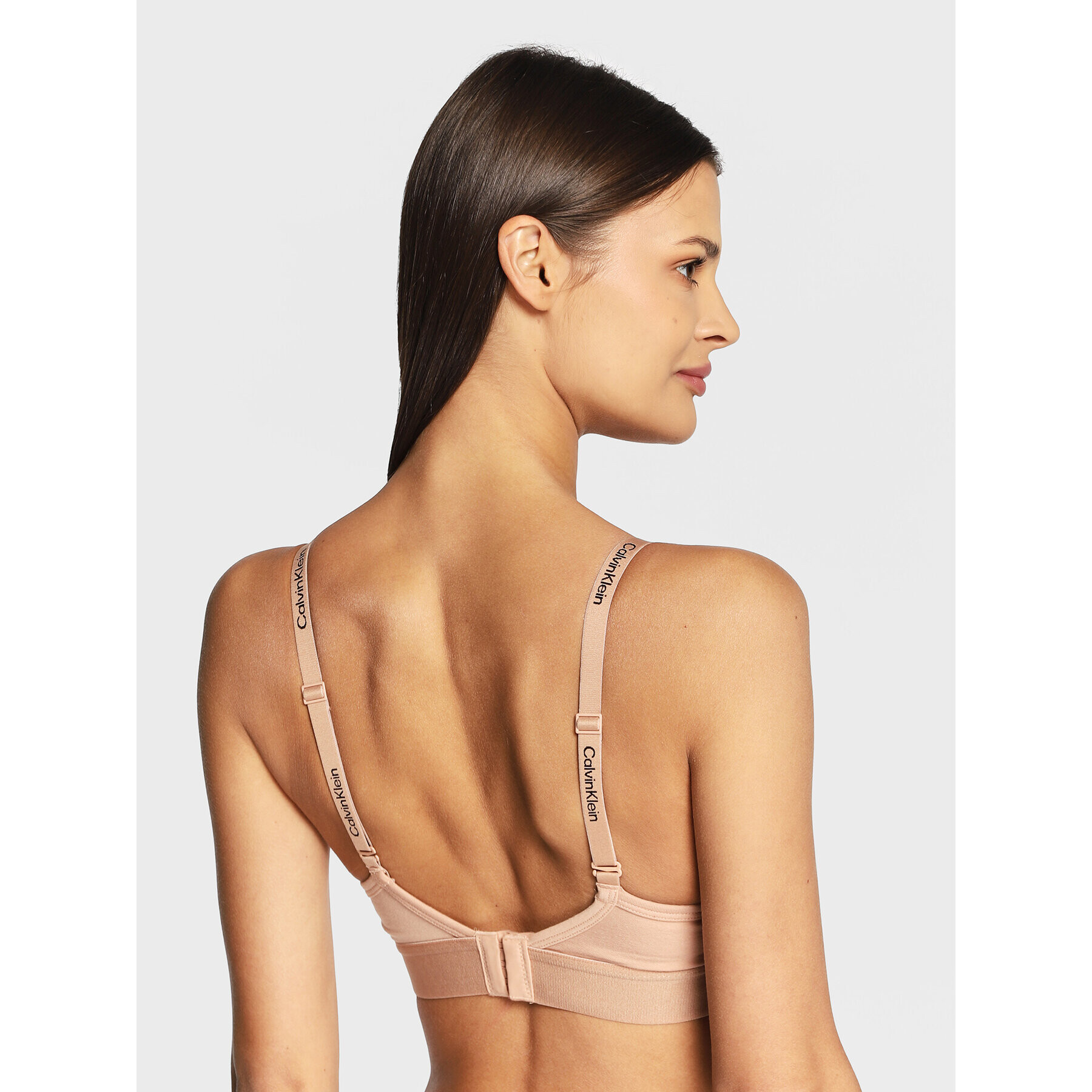 Calvin Klein Underwear Sutien top 000QF6770E Bej - Pled.ro