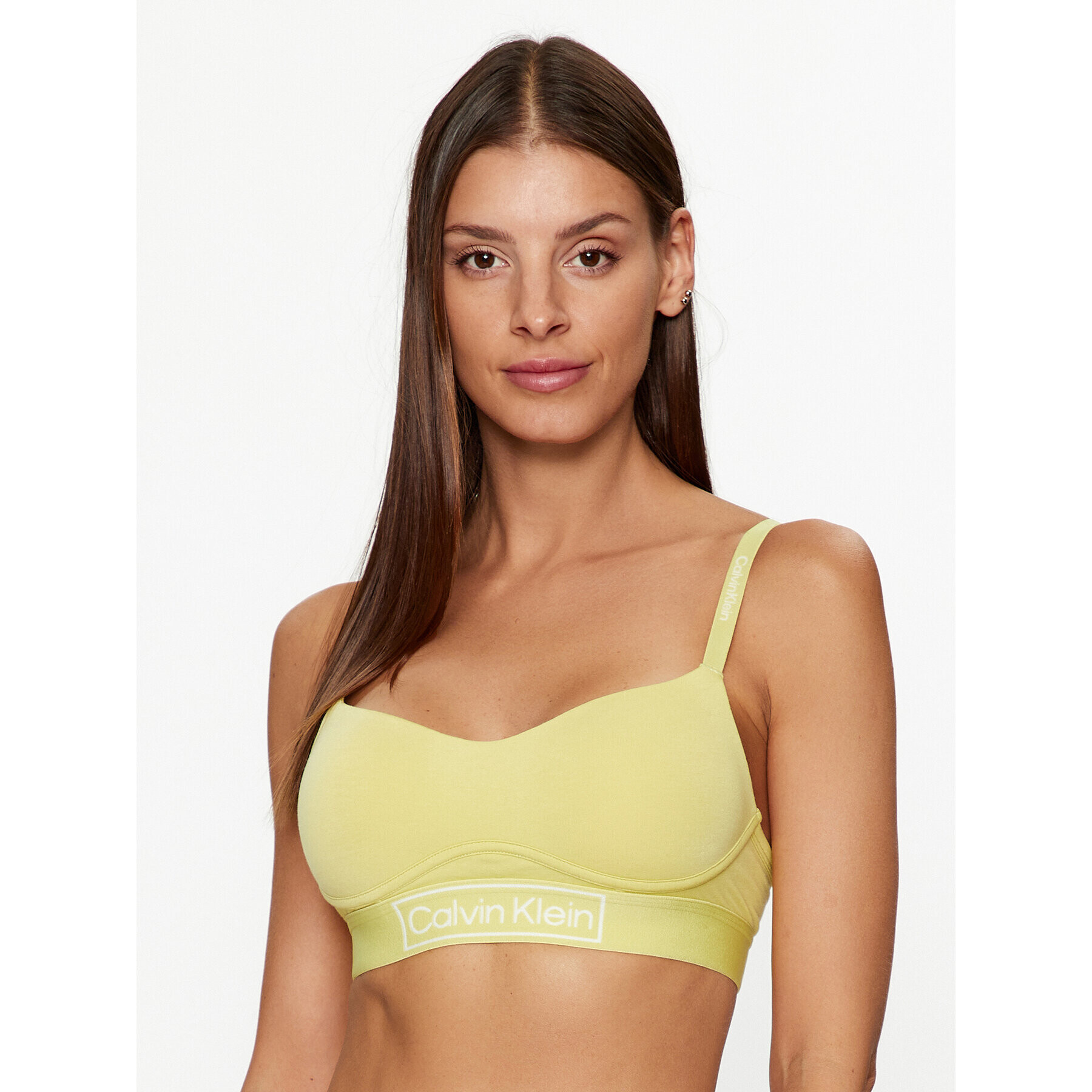 Calvin Klein Underwear Sutien top 000QF6770E Galben - Pled.ro