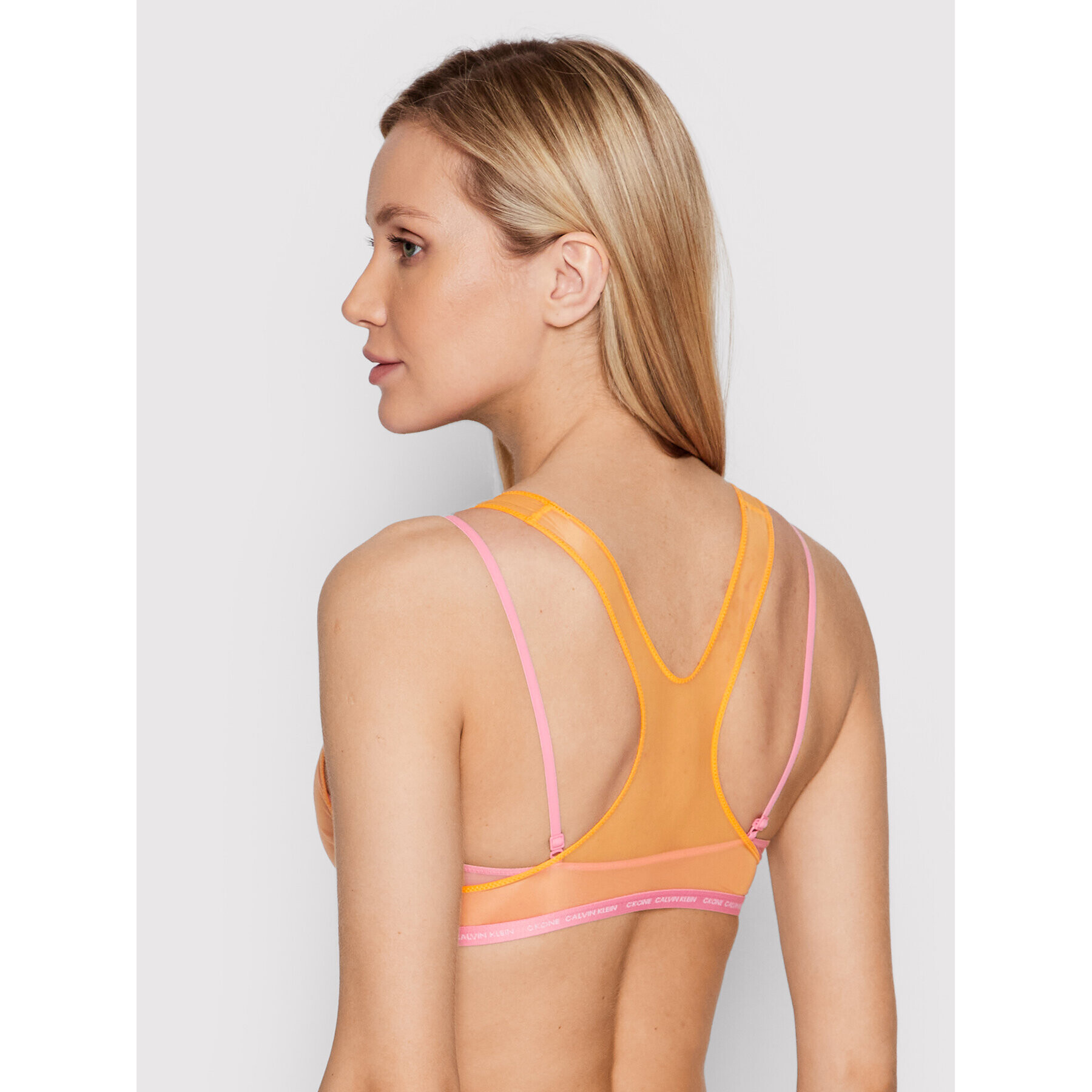 Calvin Klein Underwear Sutien top 000QF6781E Portocaliu - Pled.ro