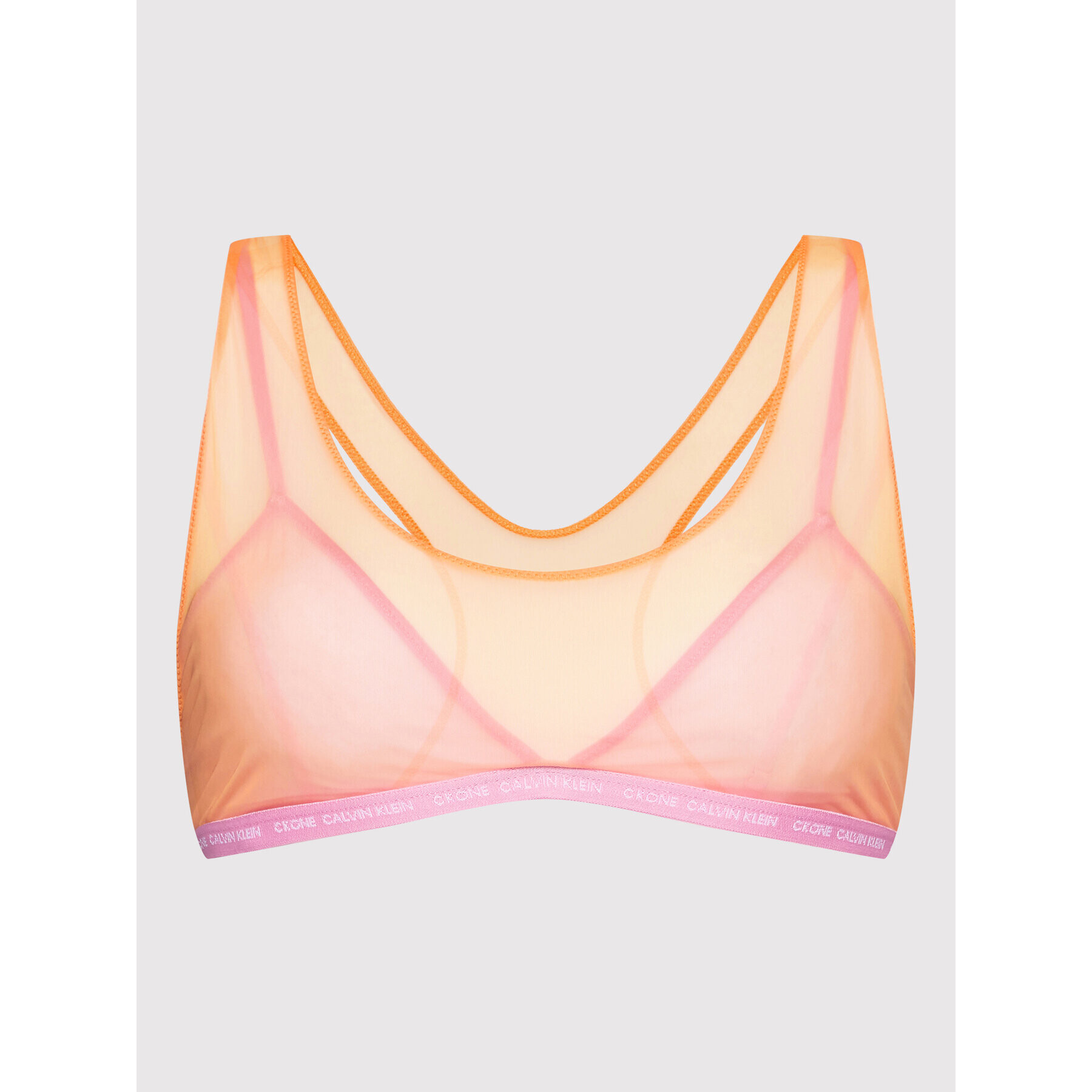 Calvin Klein Underwear Sutien top 000QF6781E Portocaliu - Pled.ro