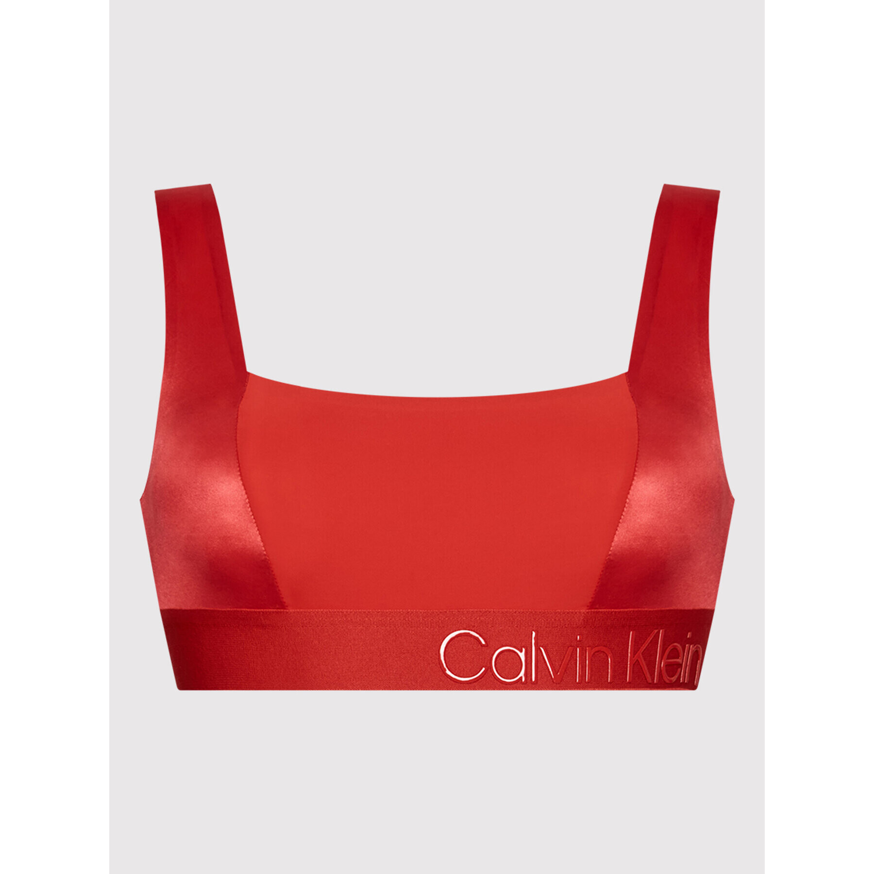 Calvin Klein Underwear Sutien top 000QF6663E Roșu - Pled.ro