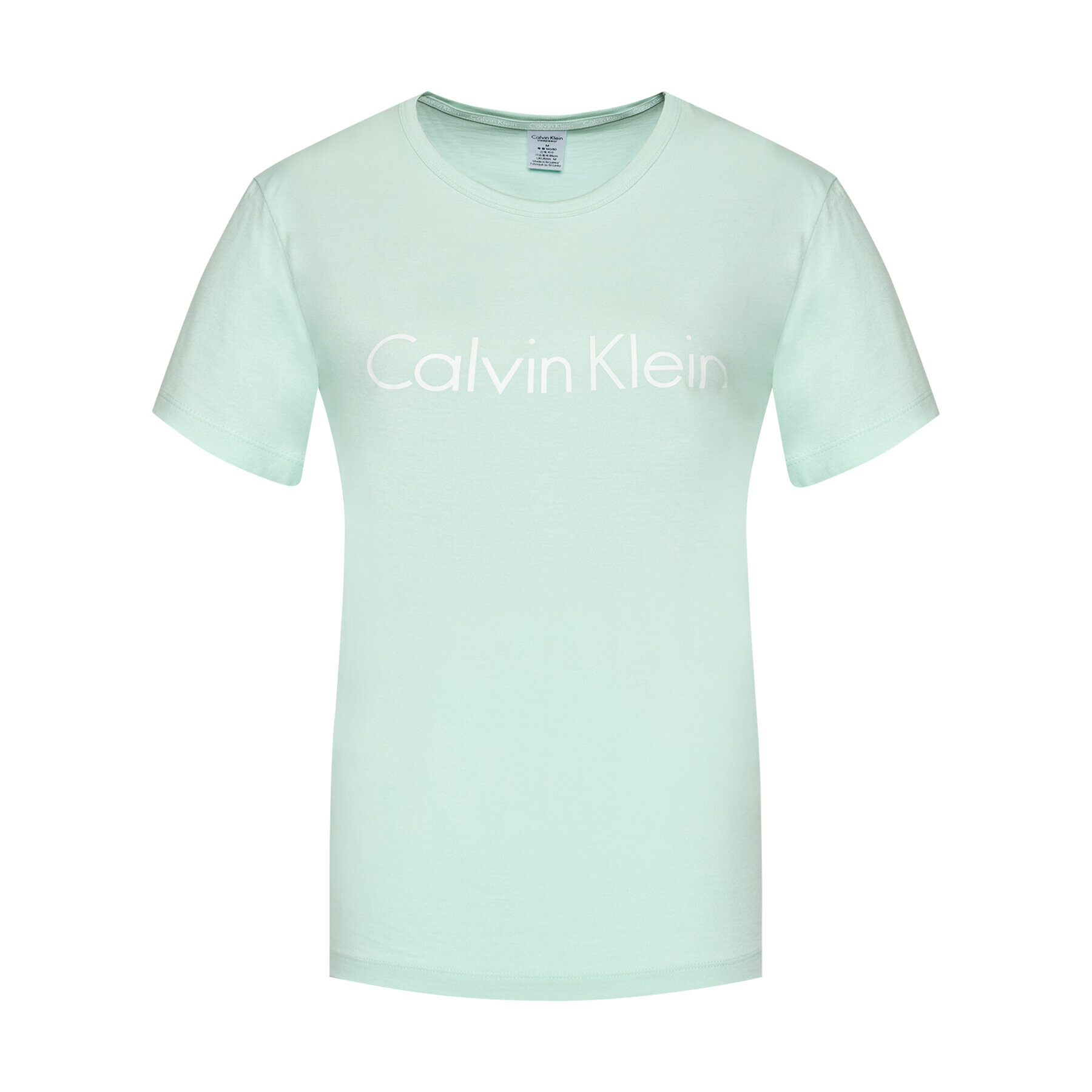 Calvin Klein Underwear Tricou 000QS6105E Verde Regular Fit - Pled.ro