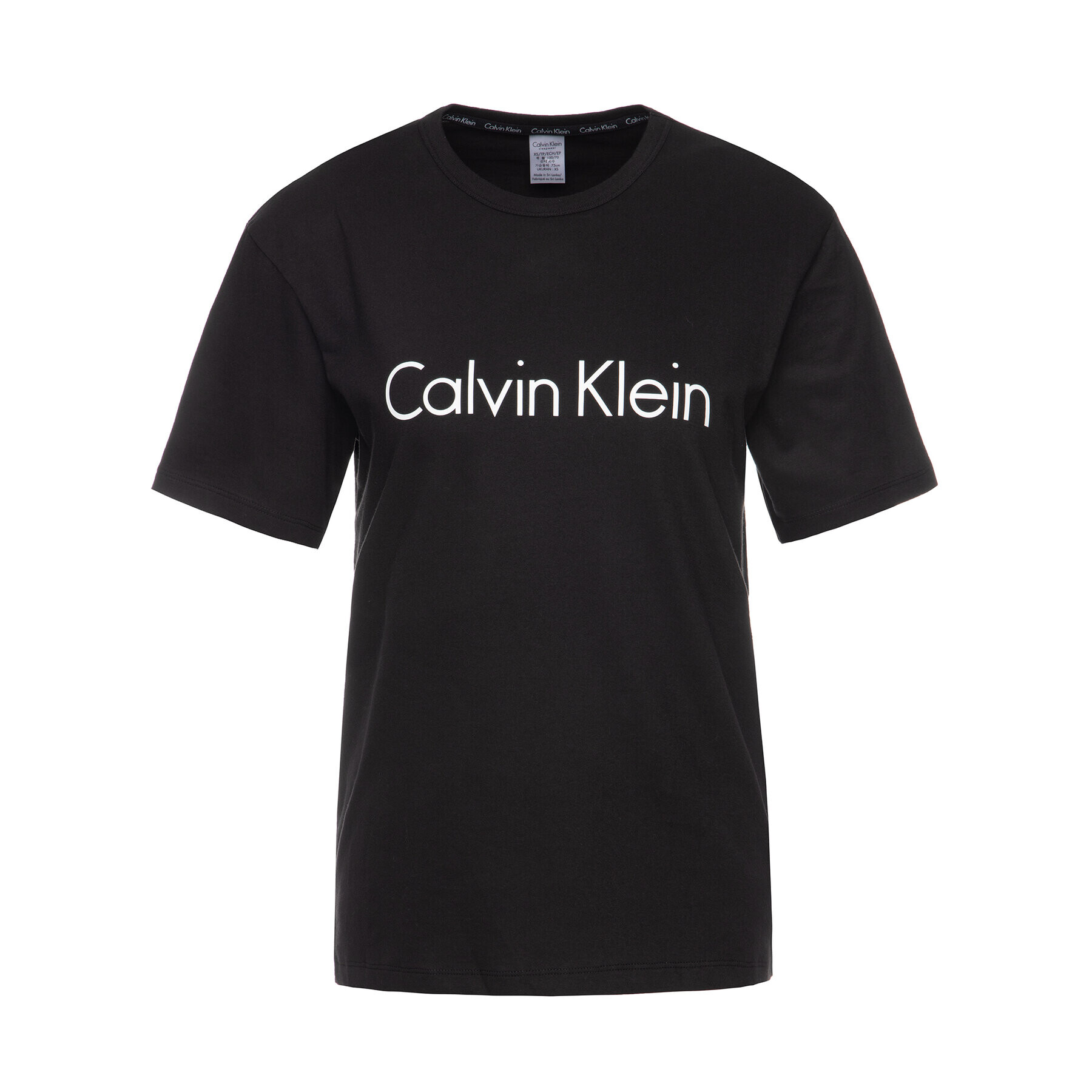 Calvin Klein Underwear Tricou 000QS61105E Negru Regular Fit - Pled.ro