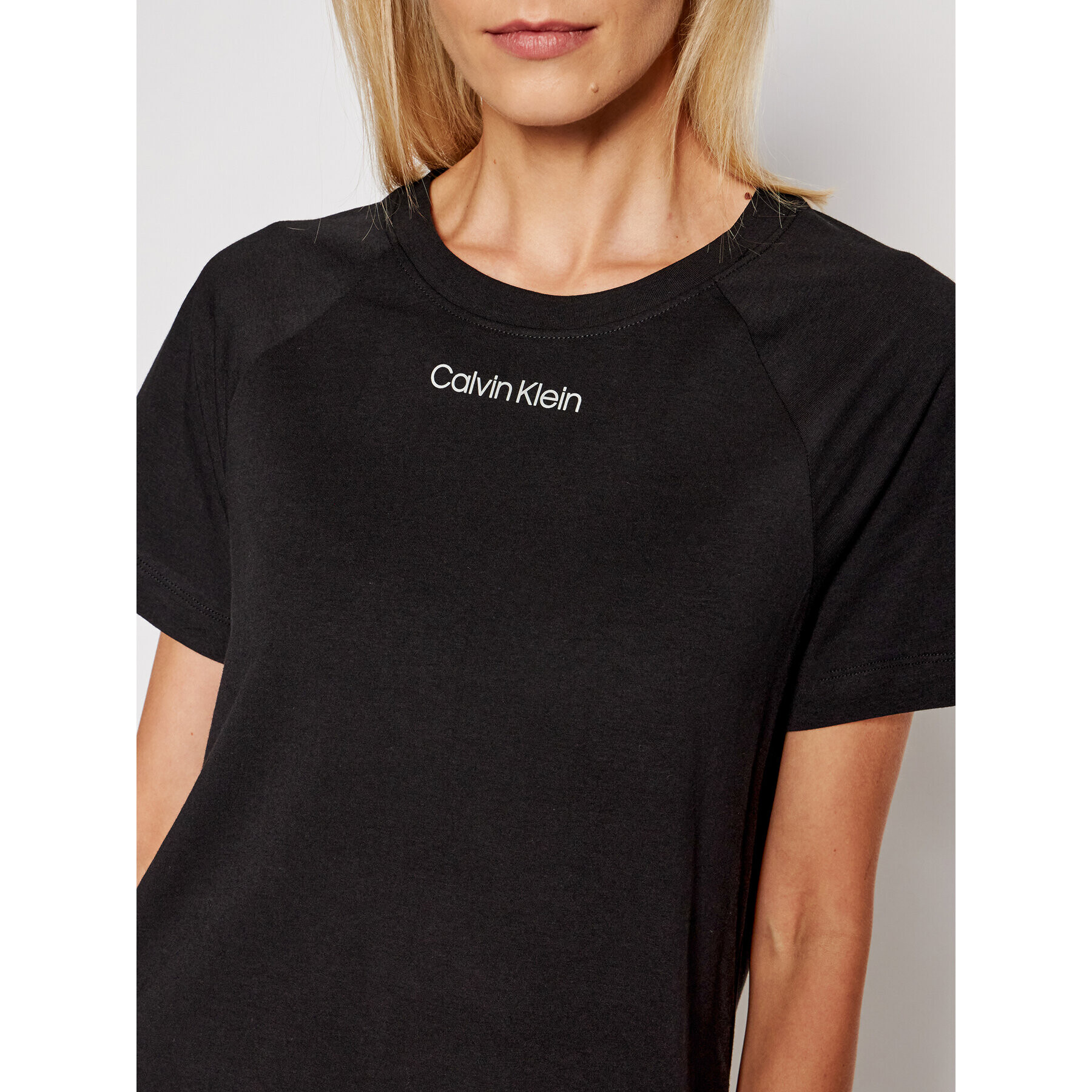 Calvin Klein Underwear Tricou 000QS6701E Negru Relaxed Fit - Pled.ro