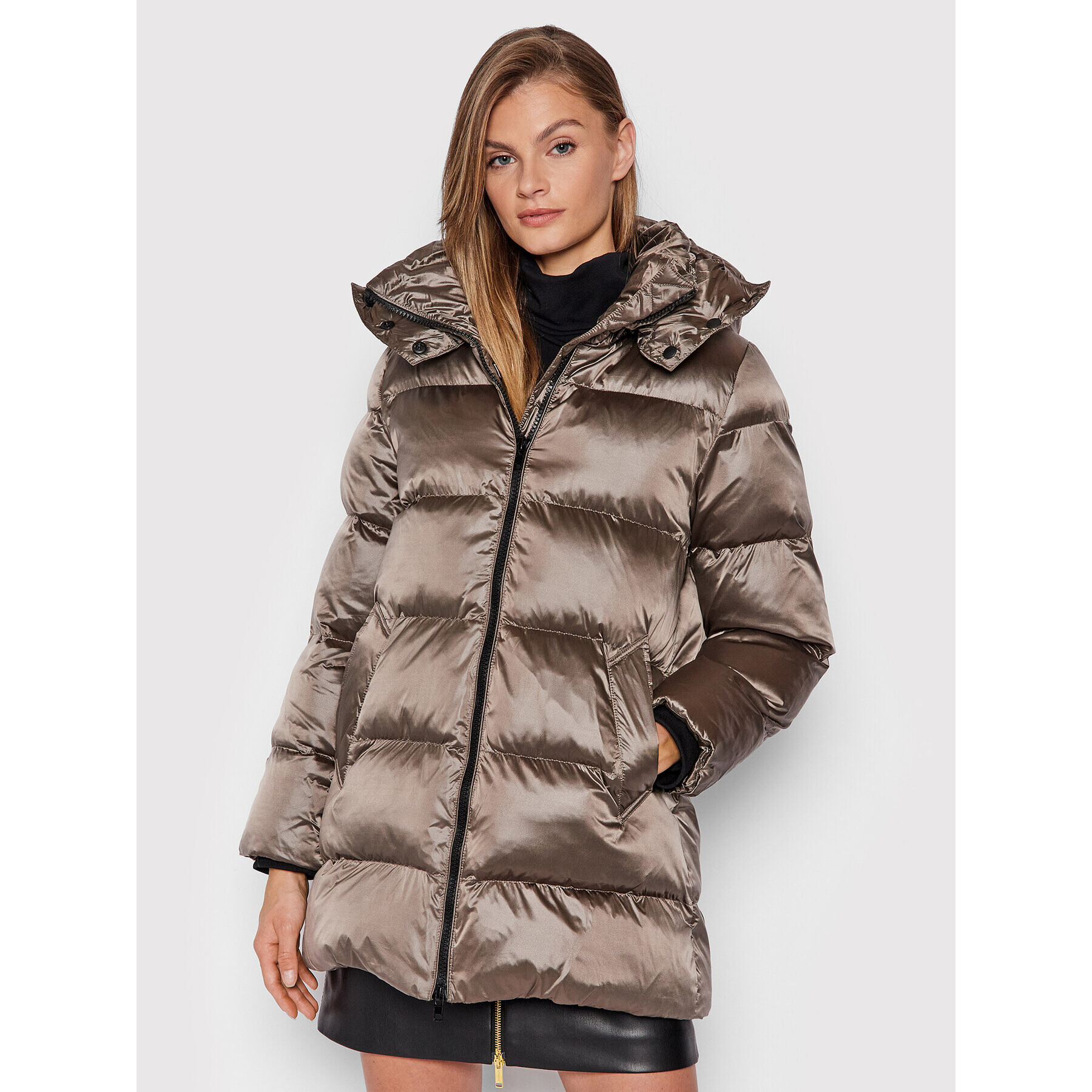 Canadian Classics Geacă din puf Donna CN.G221050W Maro Regular Fit - Pled.ro