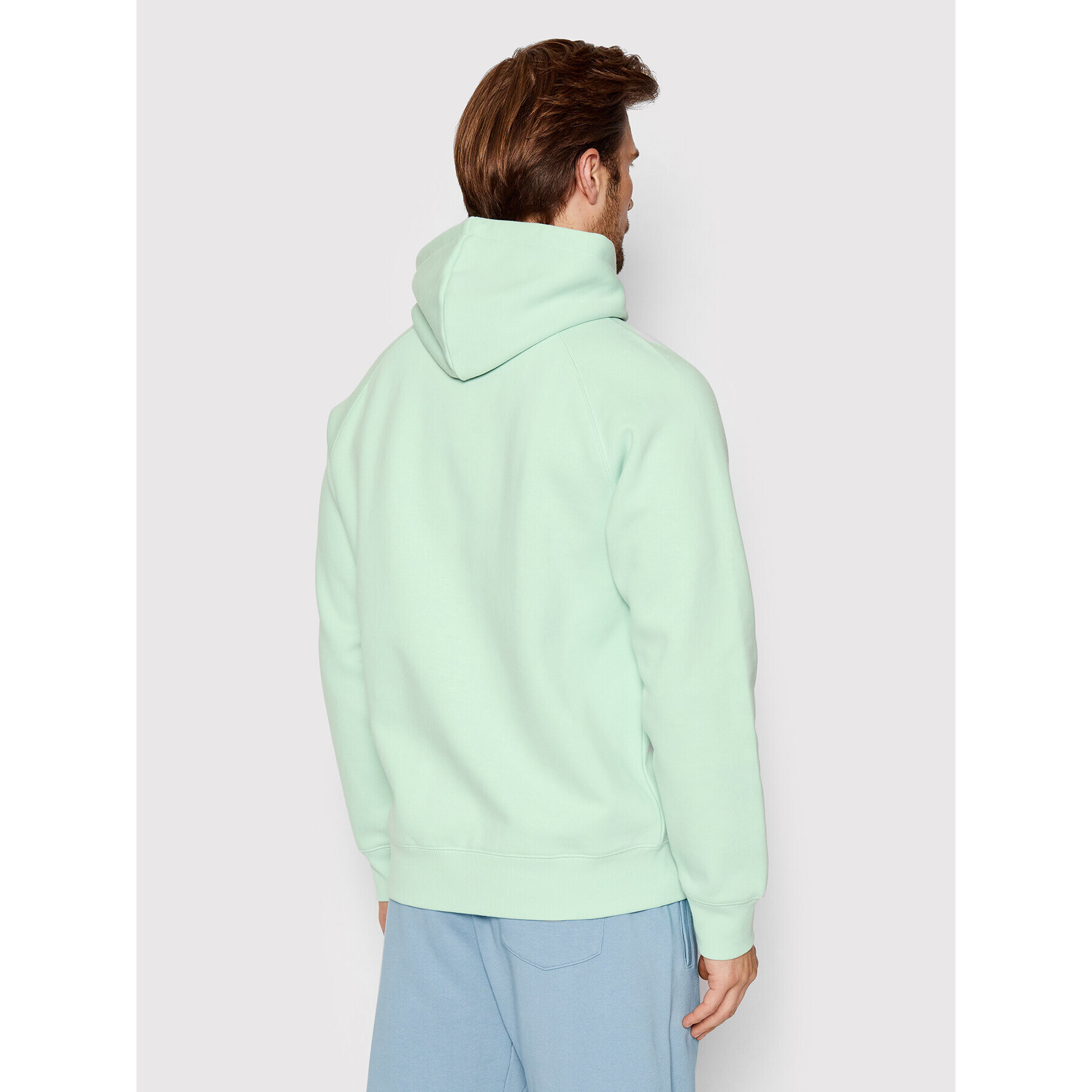 Carhartt WIP Bluză Chase I026384 Verde Regular Fit - Pled.ro