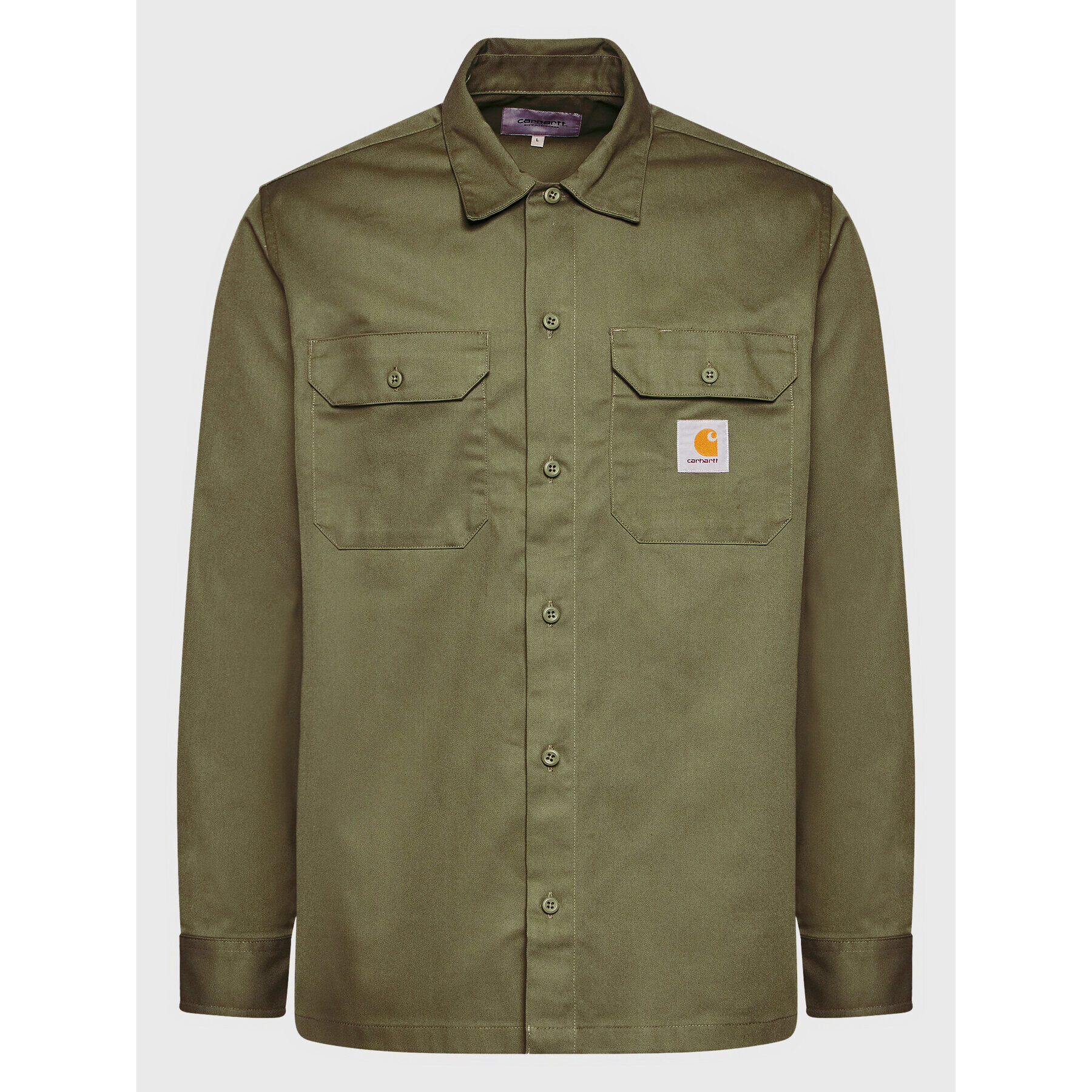 Carhartt WIP Cămașă Master I027579 Verde Regular Fit - Pled.ro