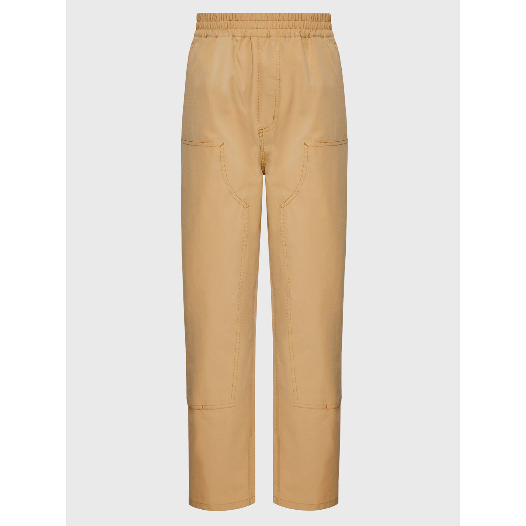 Carhartt WIP Pantaloni din material Unisex Montana I030622 Bej Regular Fit - Pled.ro